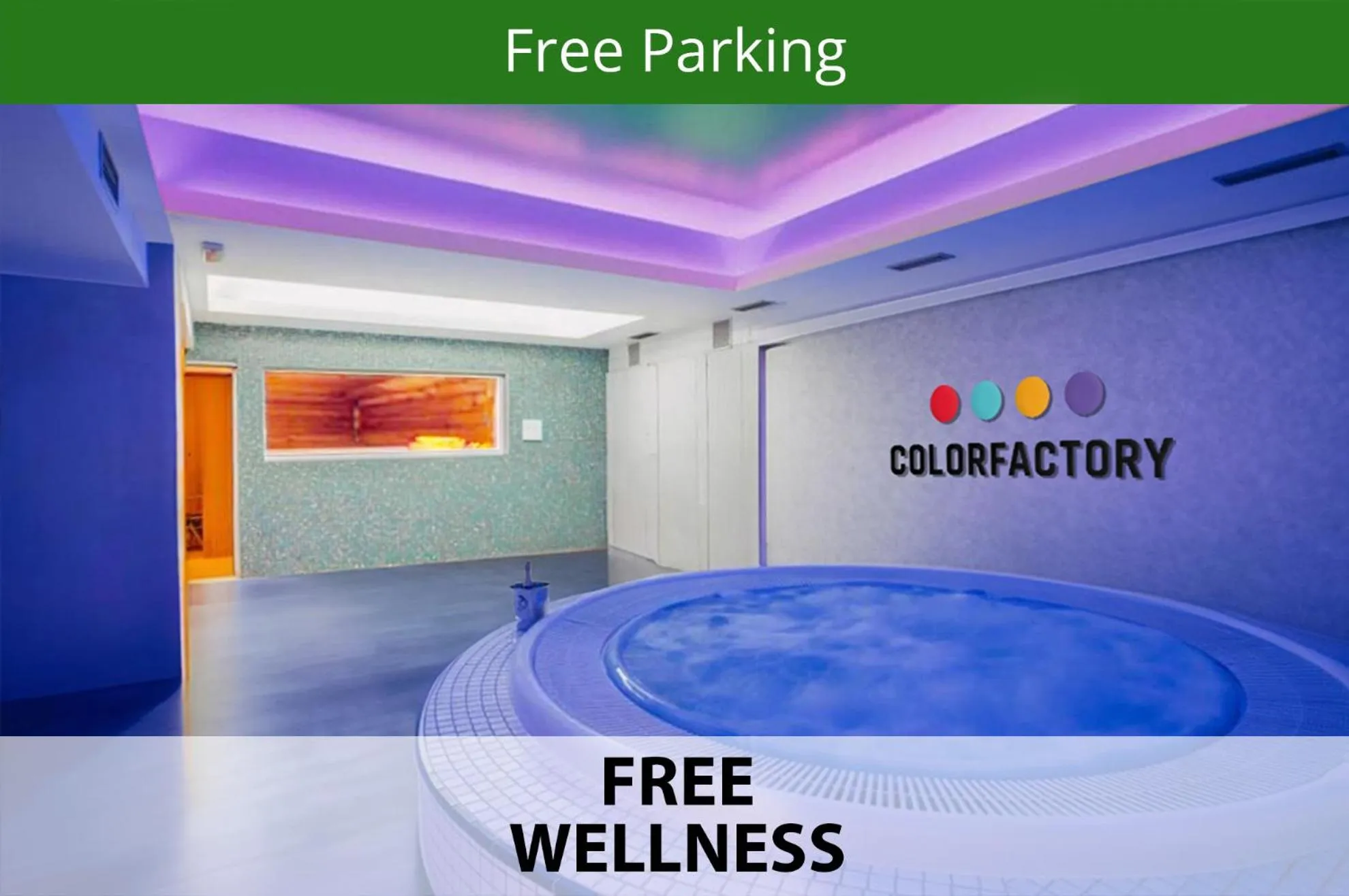 Spa and wellness centre/facilities in COLORFACTORY SPA Hotel - Czech Leading Hotels