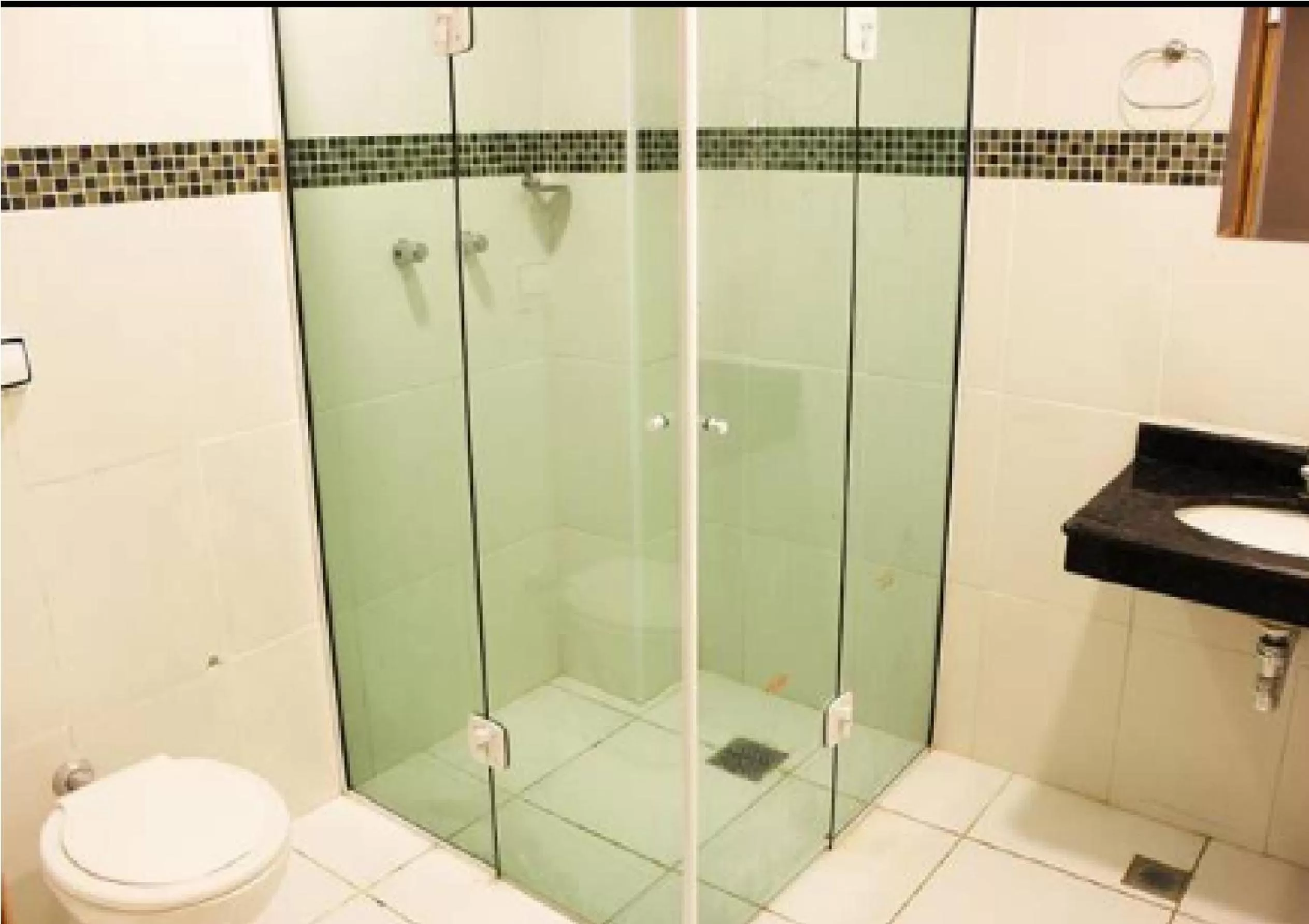 Bathroom in Ágape Hotel De Aparecida