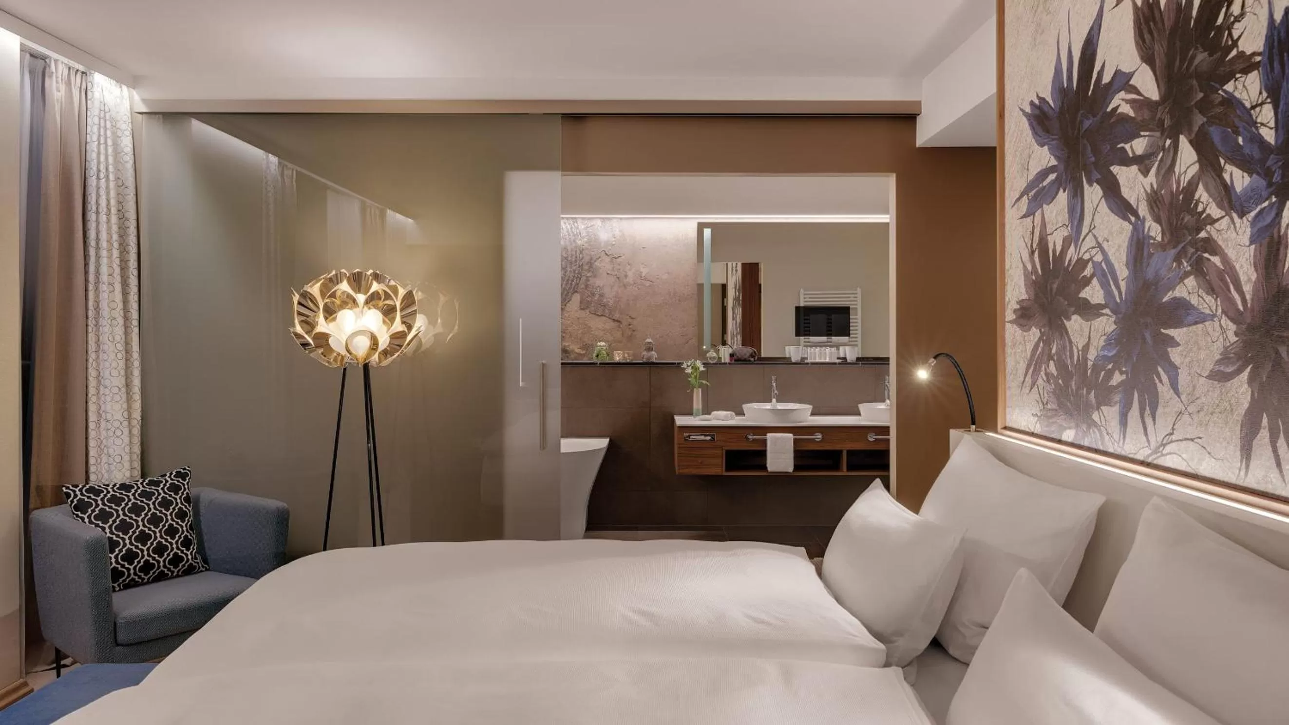 Photo of the whole room, Bed in Hotel Stadt Lörrach