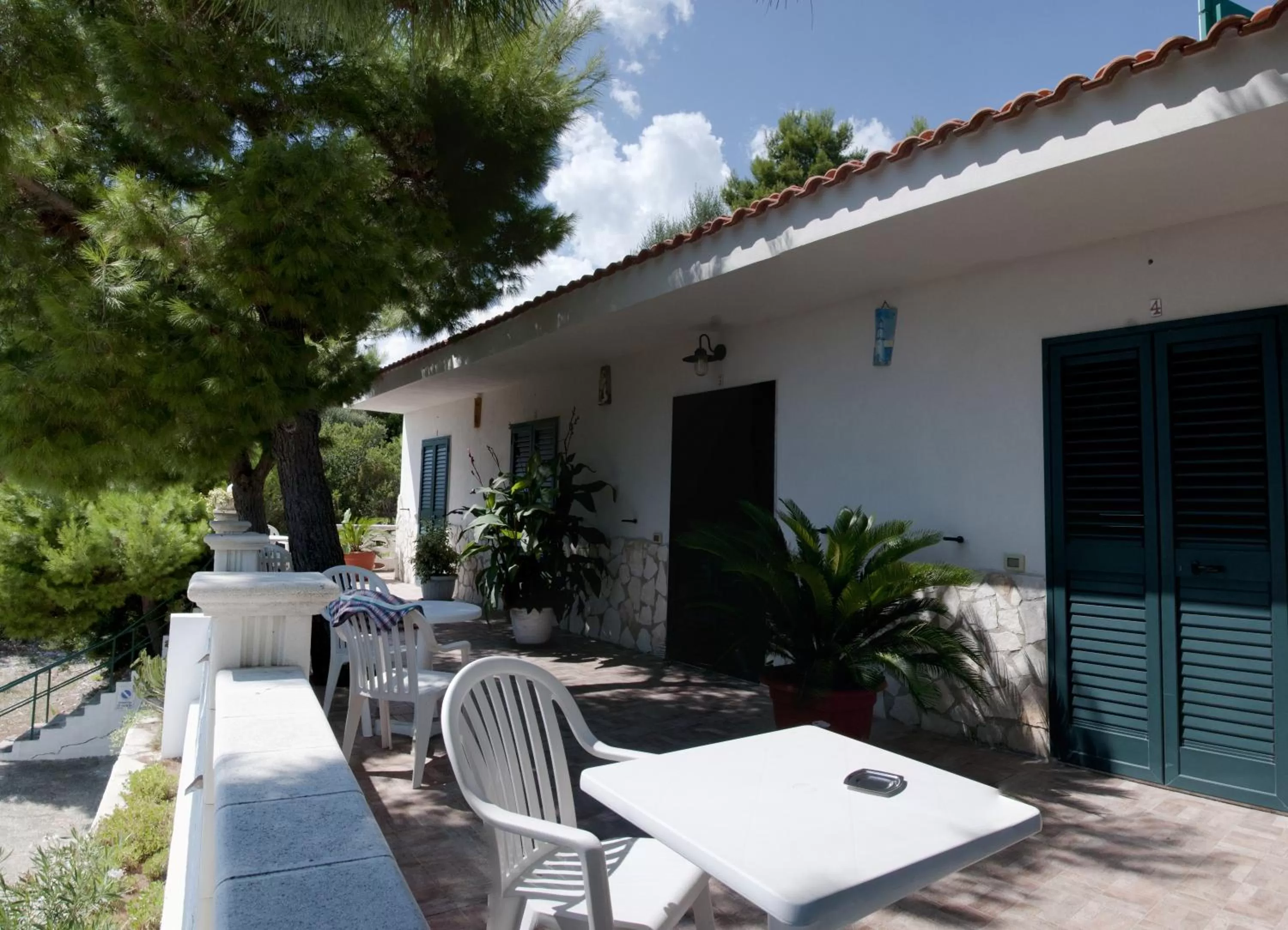 Patio in Pensione San Michele