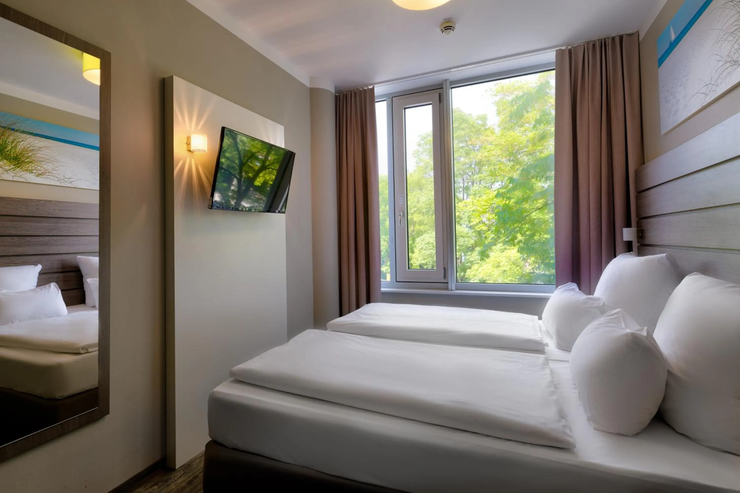 Bed in Tulip Inn München Messe