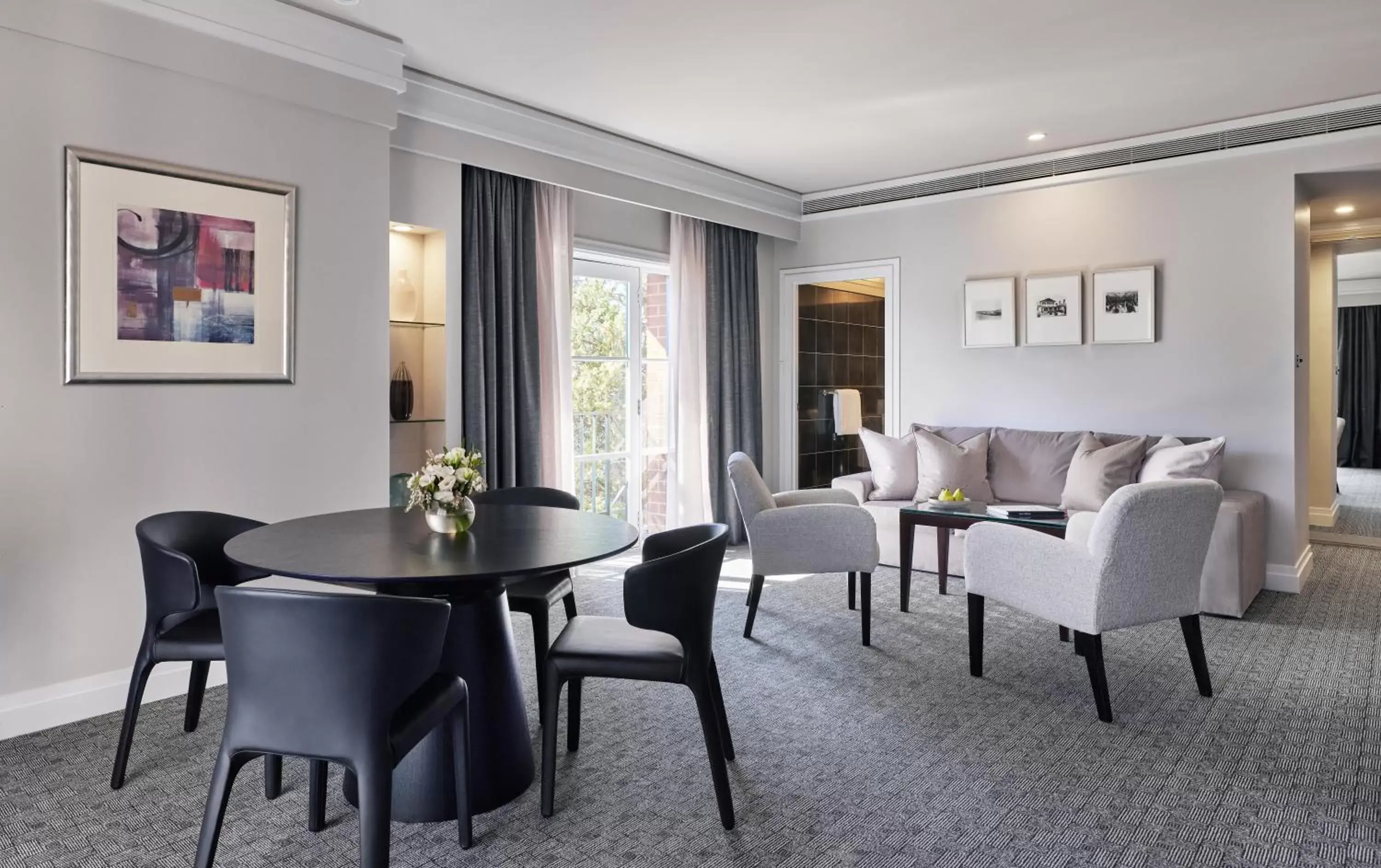 Living room, Dining Area in Hyatt Hotel Canberra - A Park Hyatt Hotel