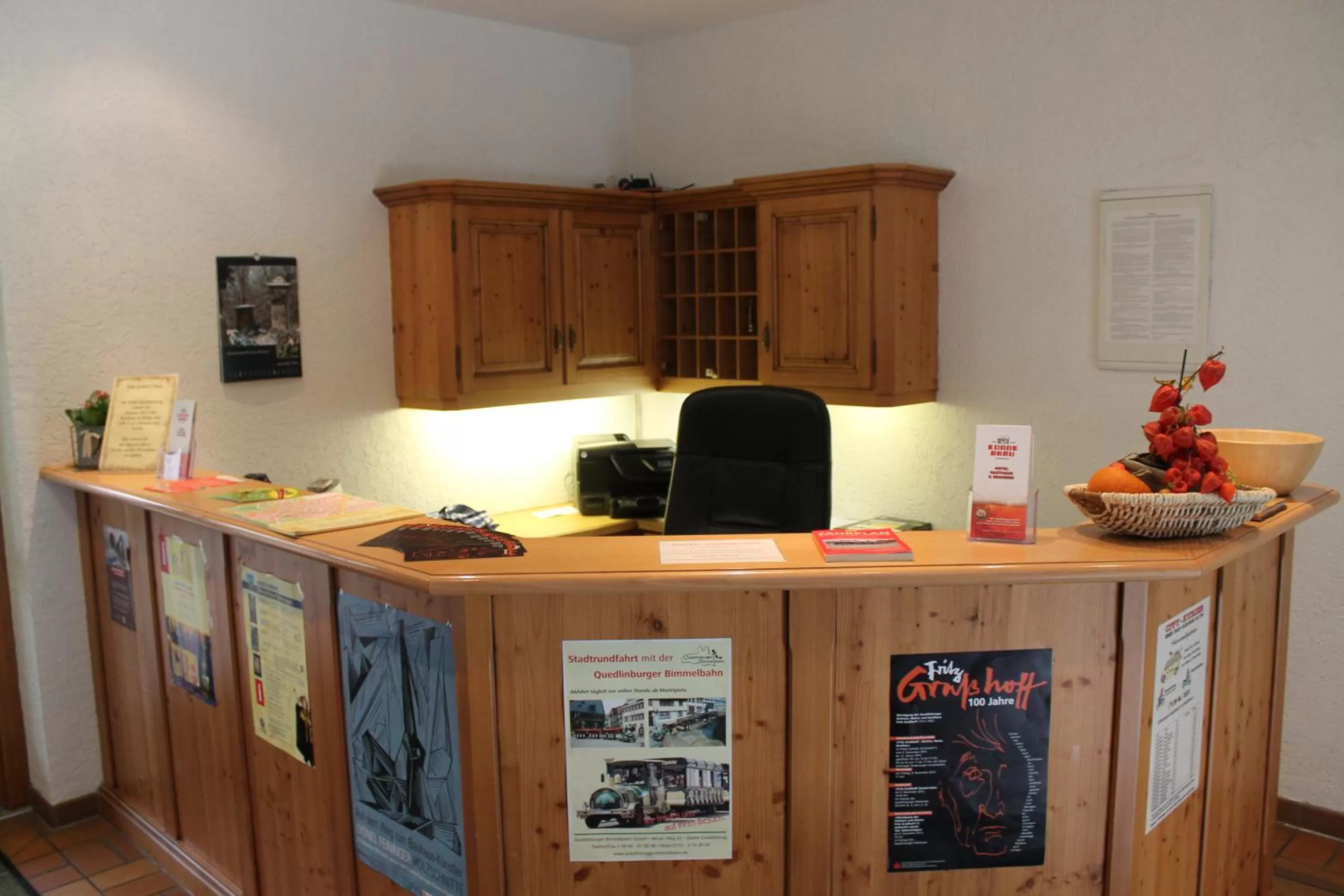 Lobby or reception in Hotel zum Brauhaus