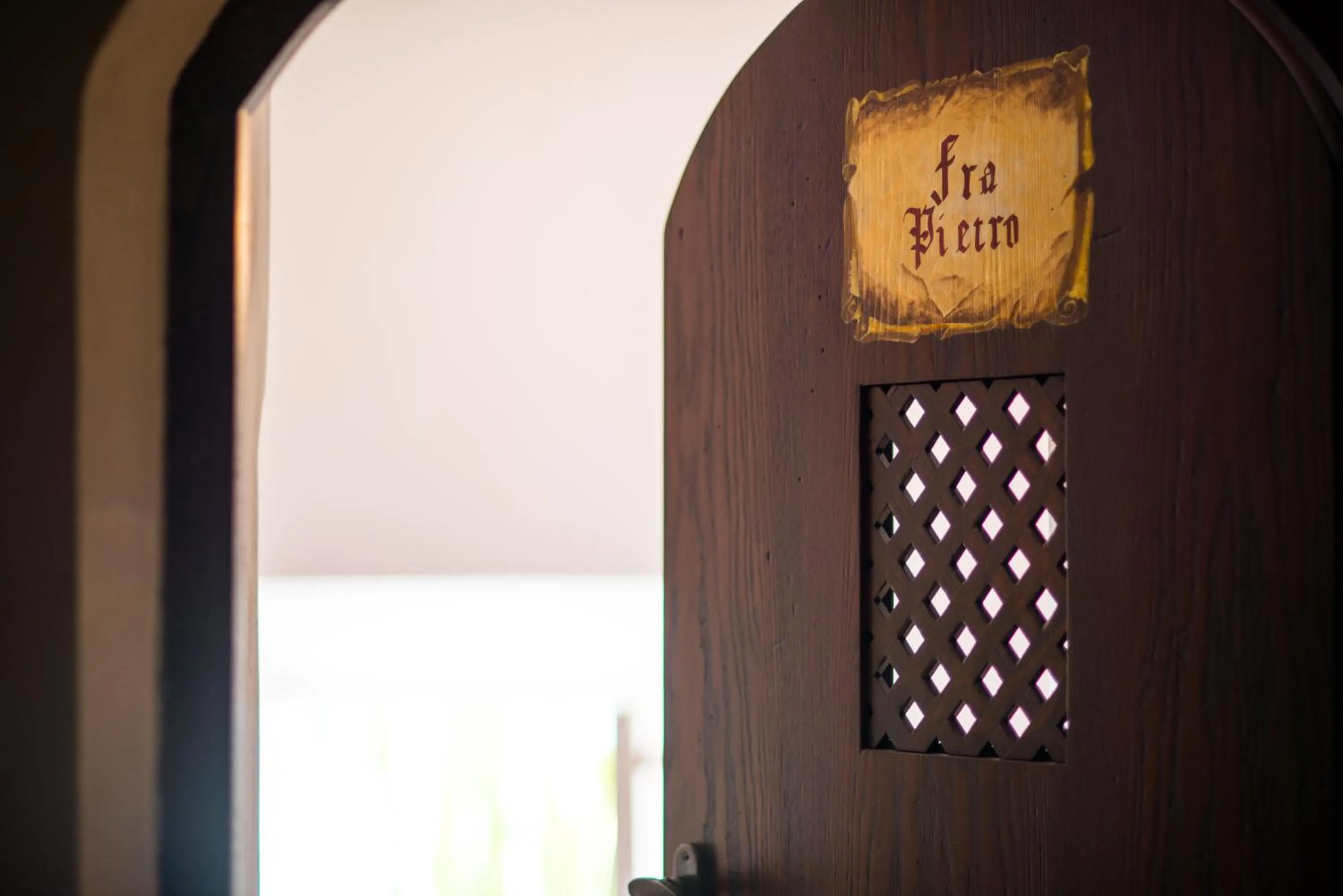 Decorative detail in Badia Santa Maria de' Olearia