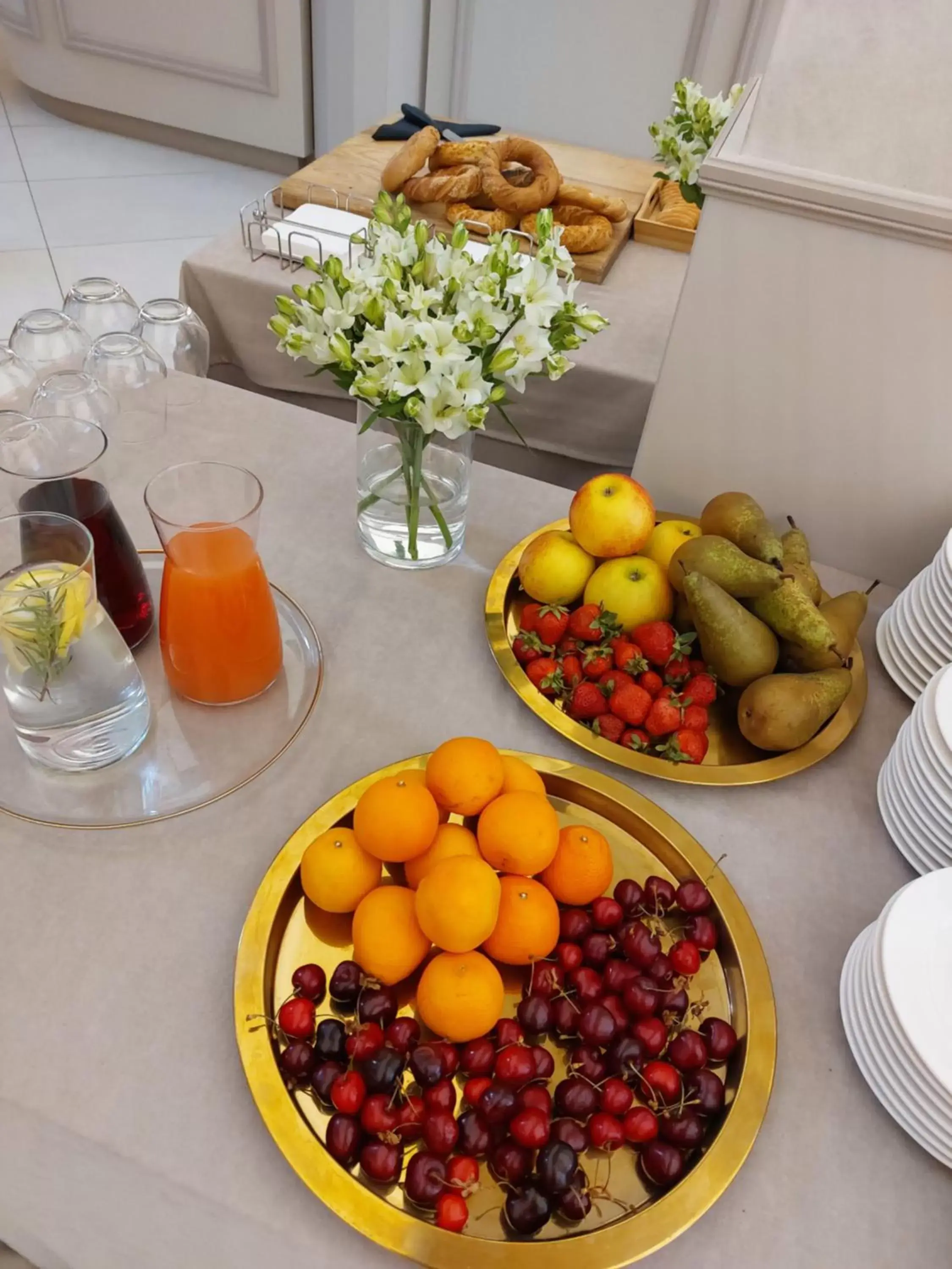 Buffet breakfast in Aneks Hotelu Kazimierz