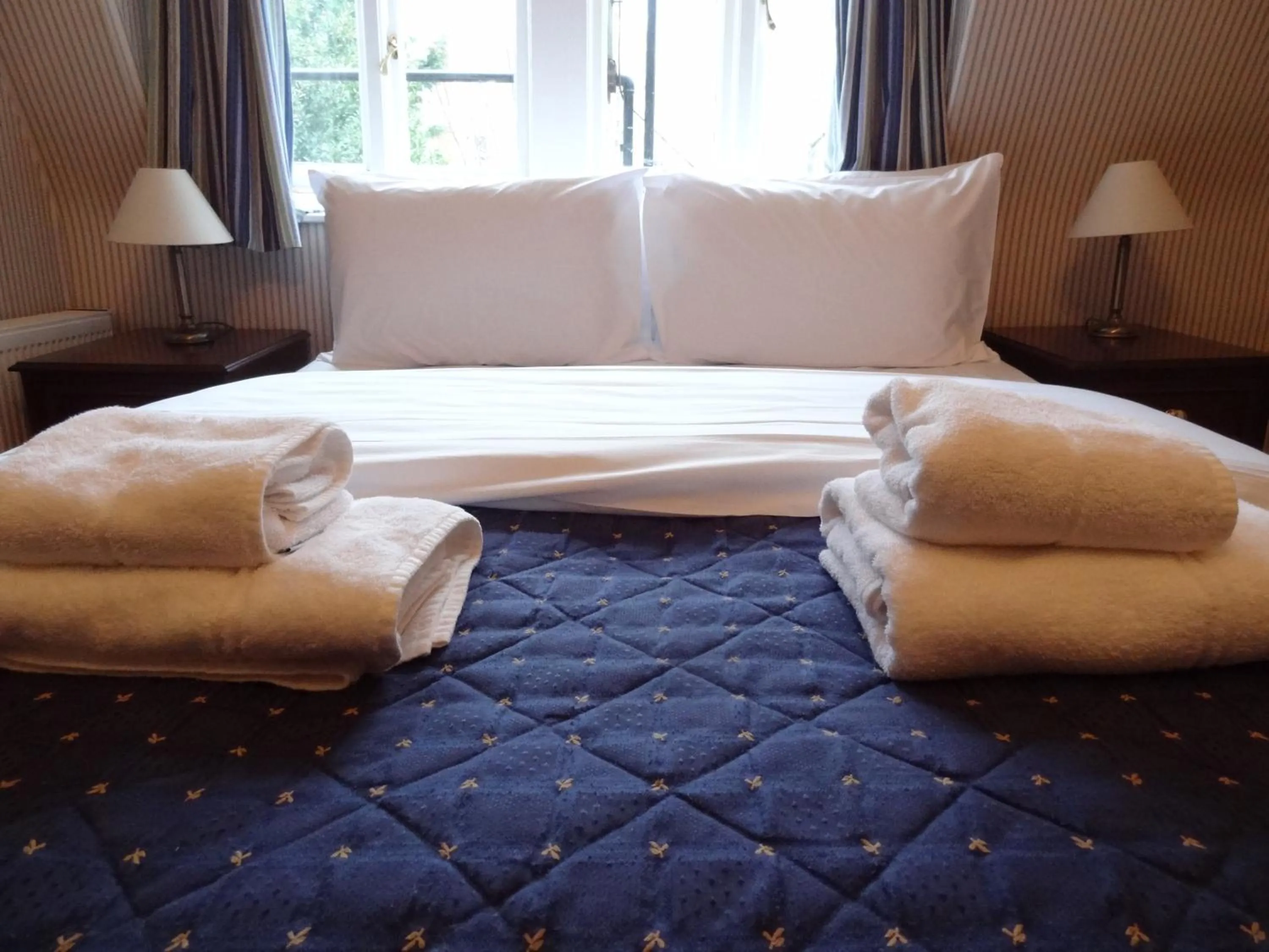 Bed in Regency House Hotel