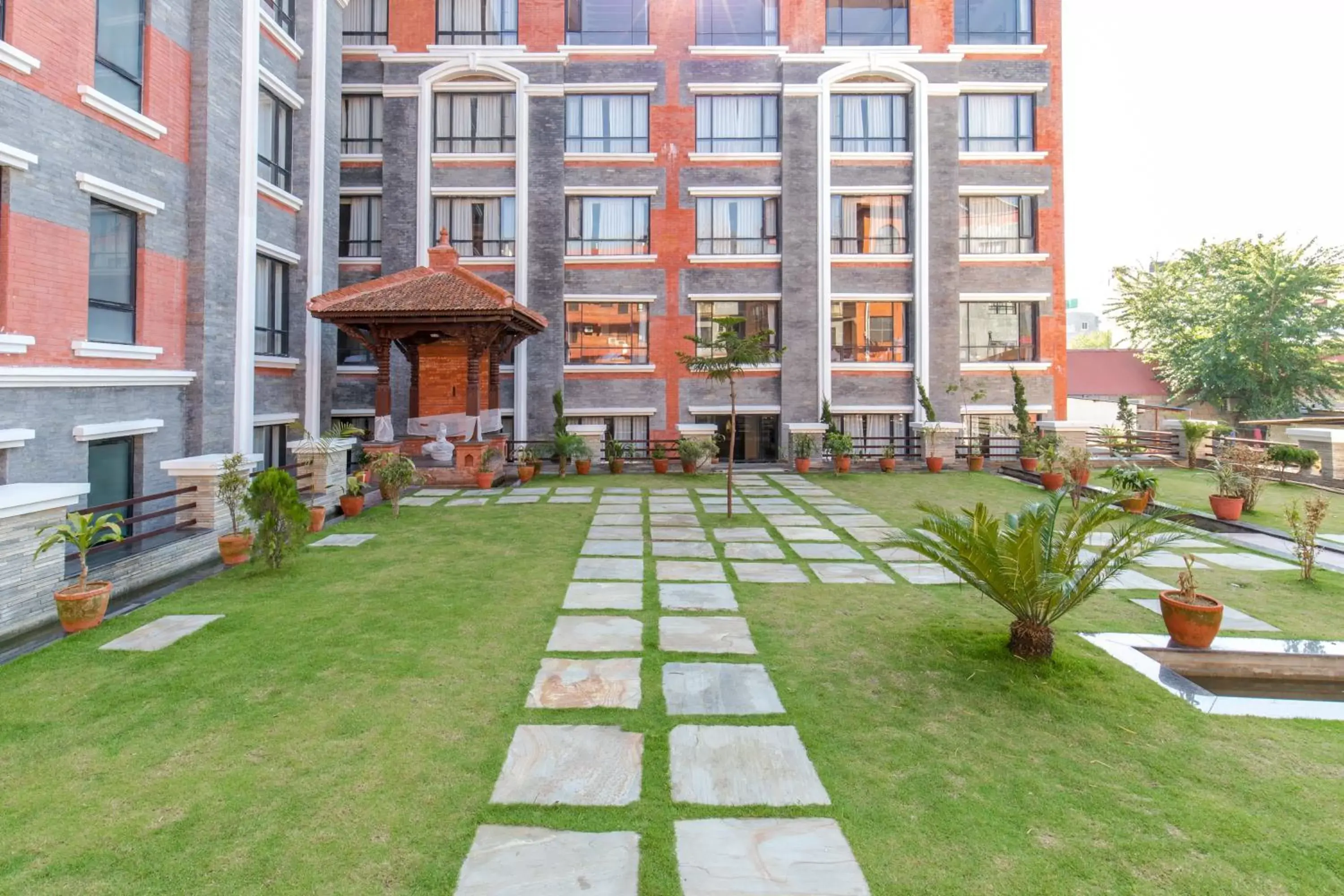Garden view, Property Building in Landmark Pokhara