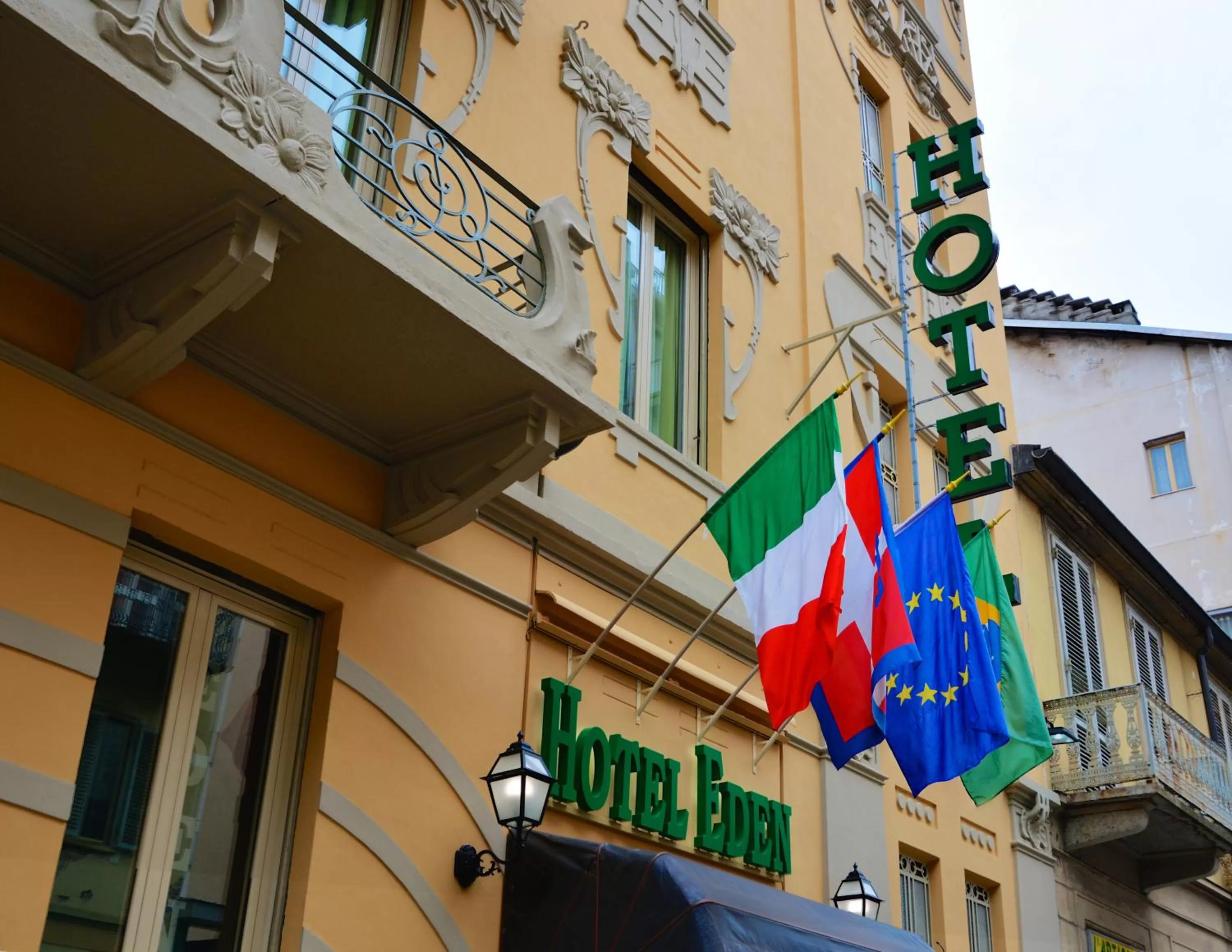 Property building in Hotel Eden