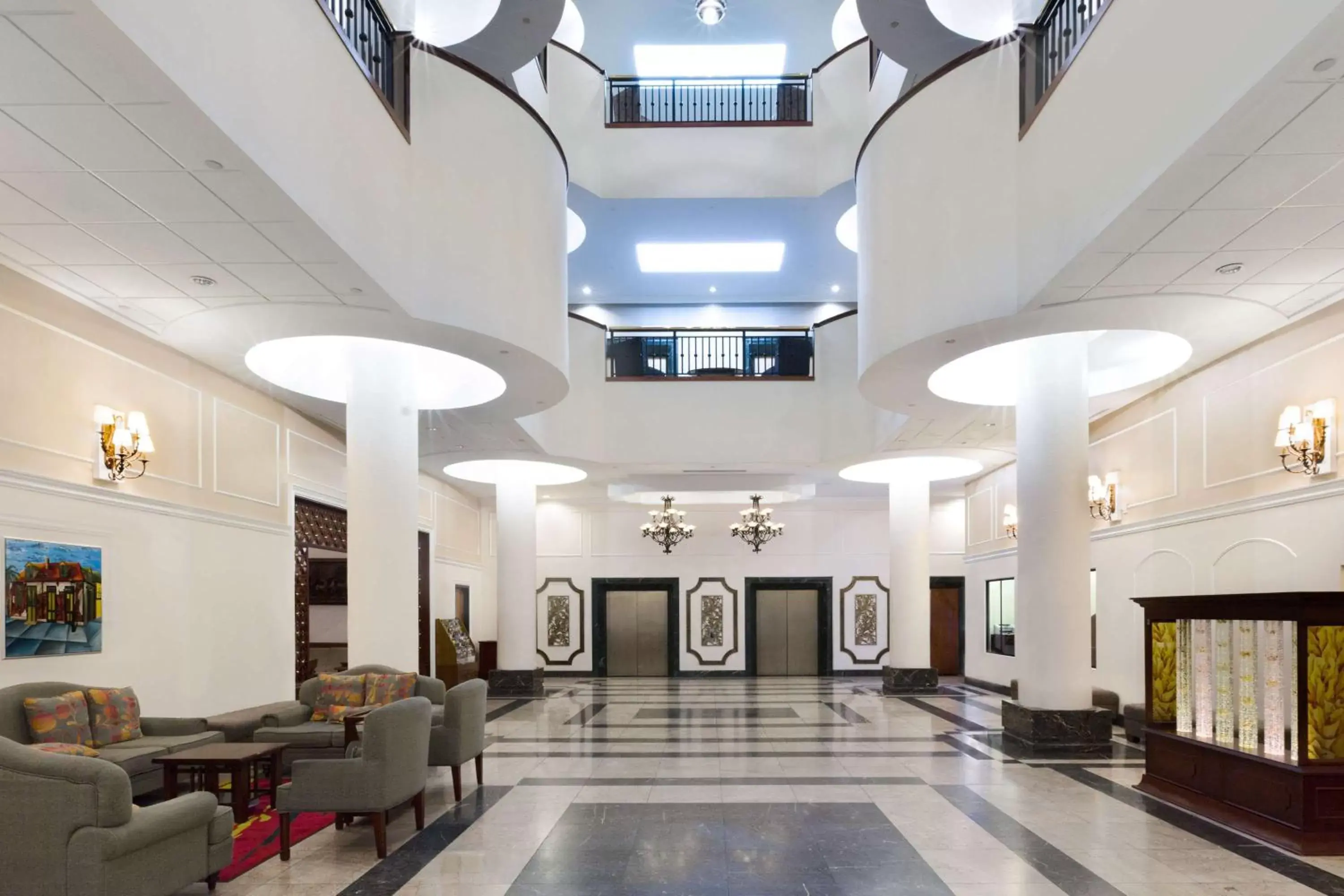 Lobby or reception, Lobby/Reception in Wyndham Garden Baronne Plaza