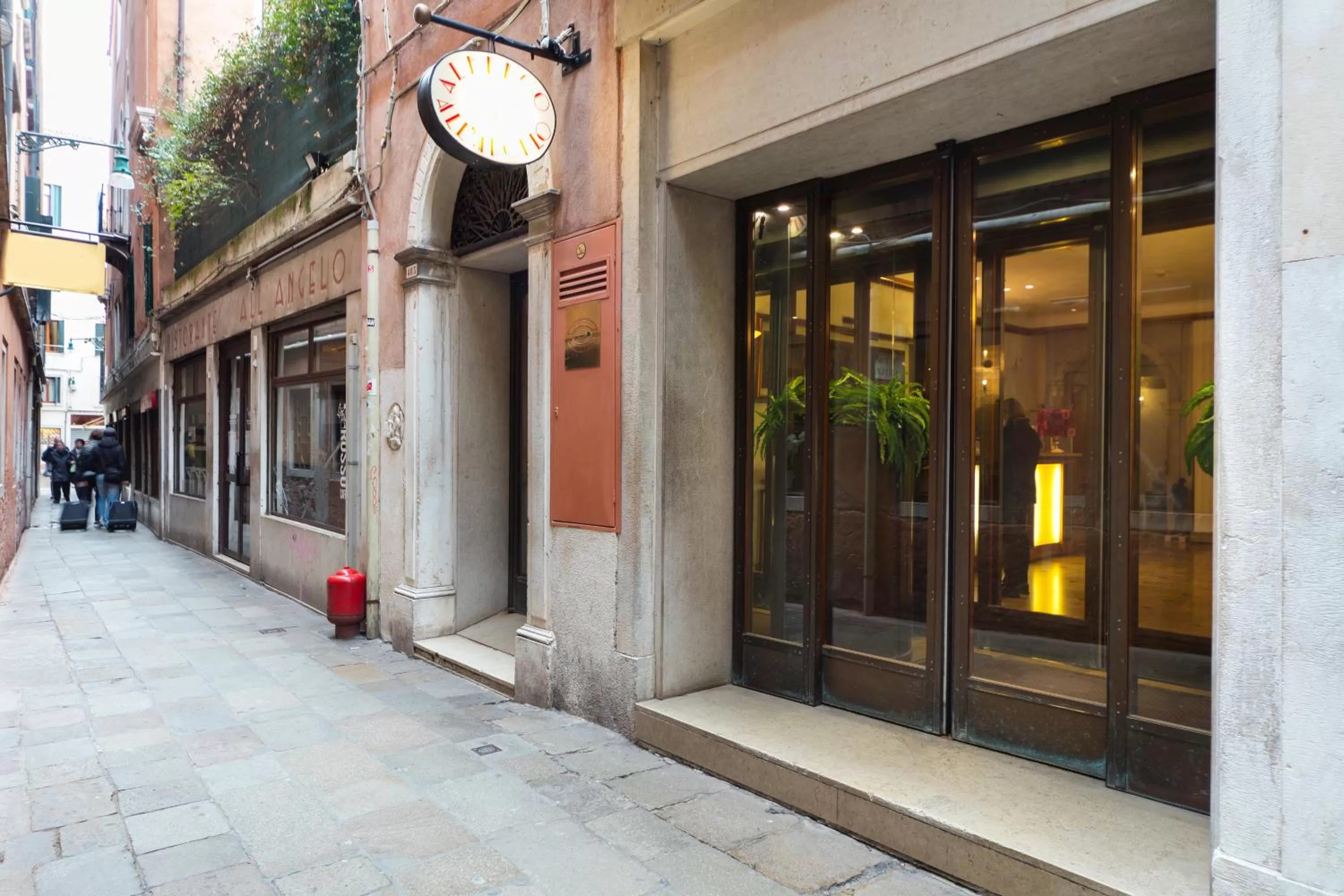 Facade/entrance in All’Angelo Art Hotel