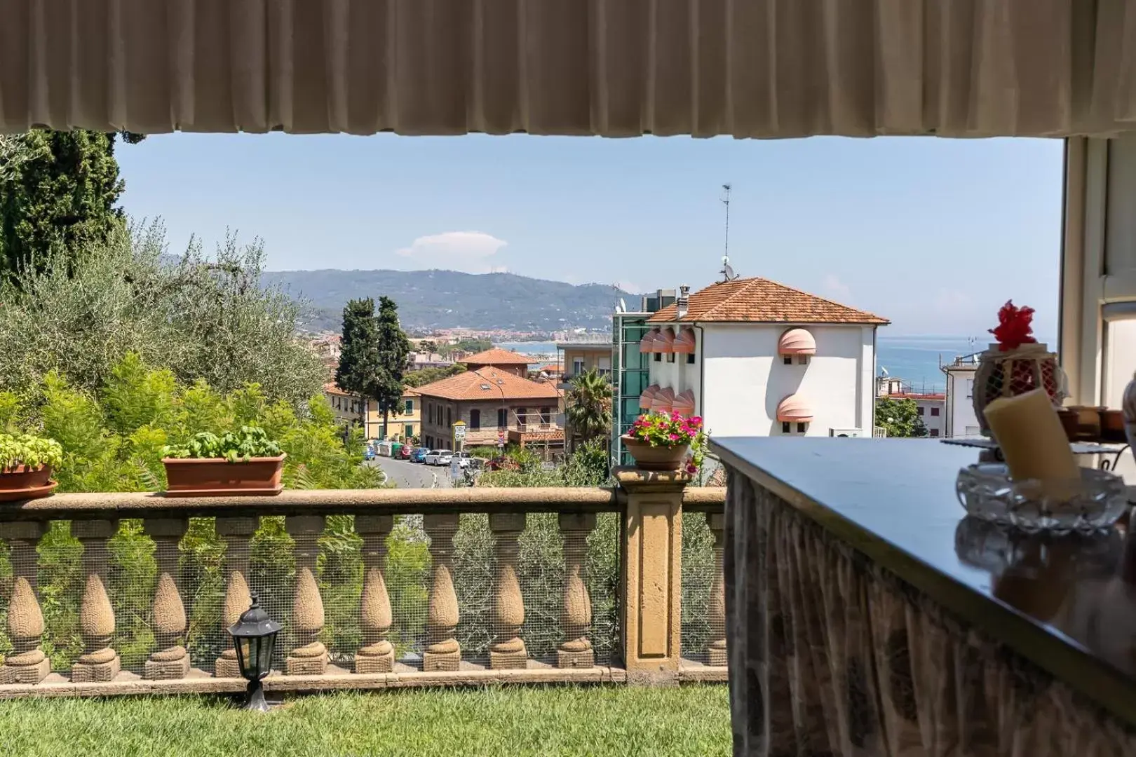 View (from property/room), Balcony/Terrace in Il Viaggio