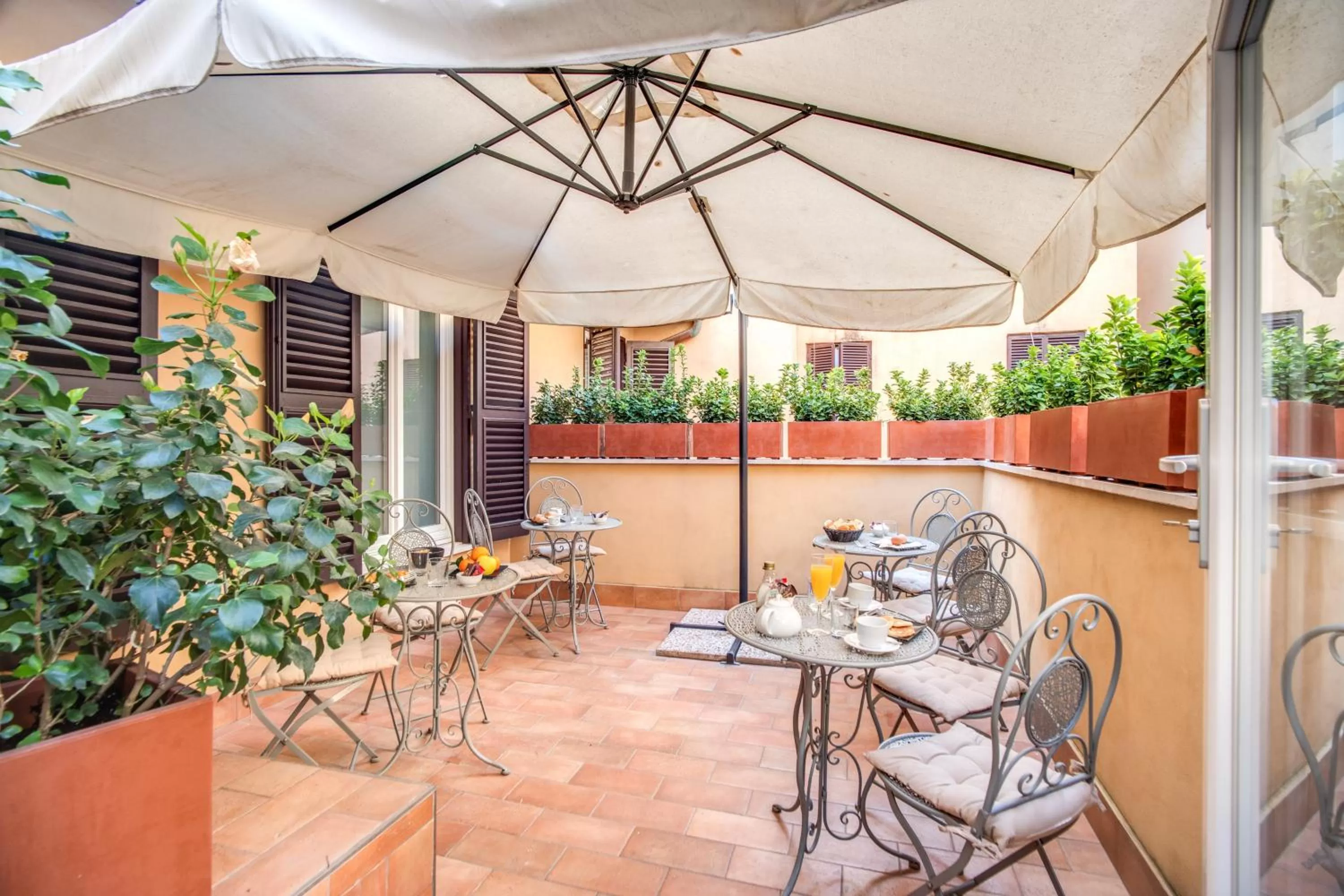 Balcony/Terrace in Hotel San Silvestro
