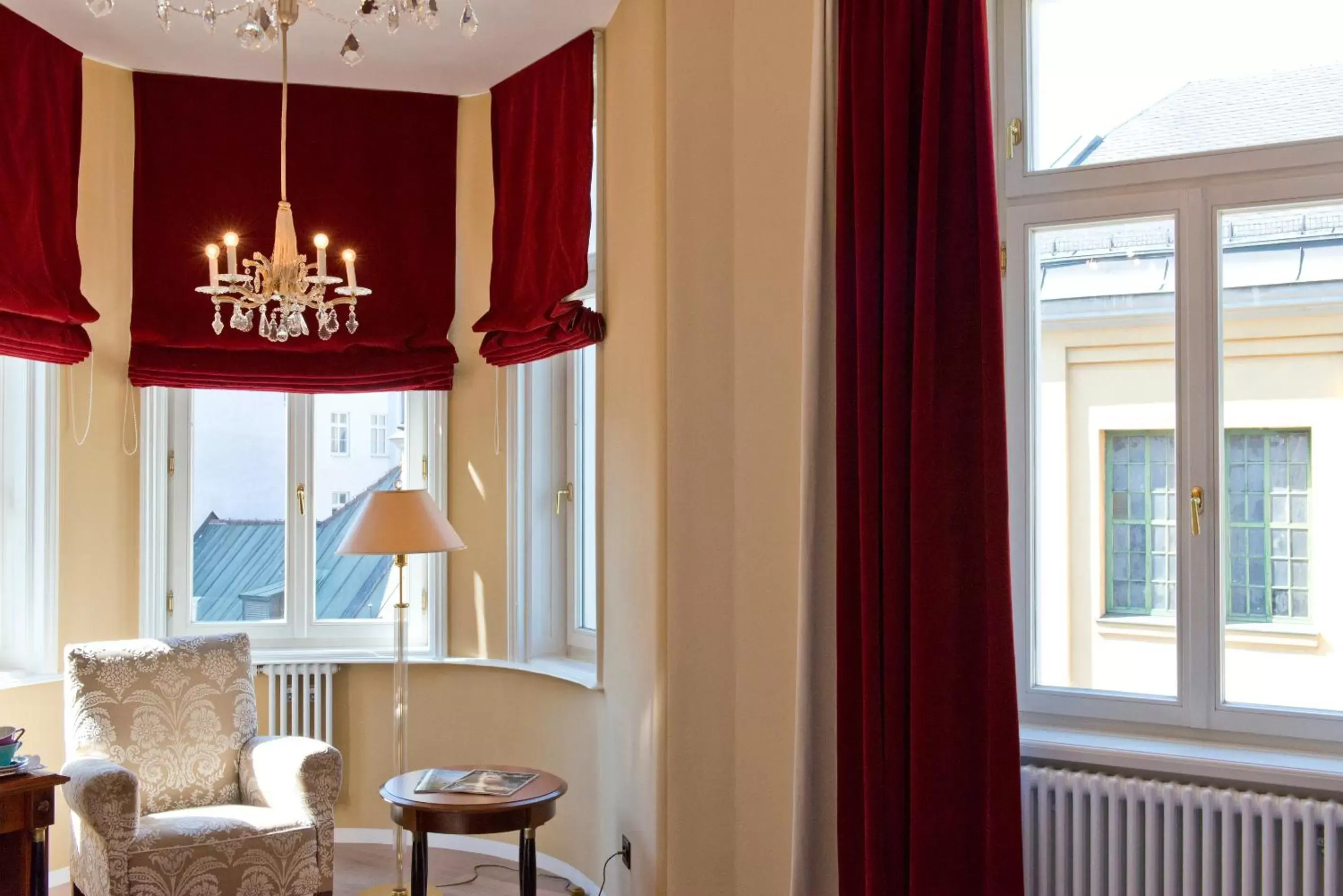 Seating area in Hotel Beethoven Wien