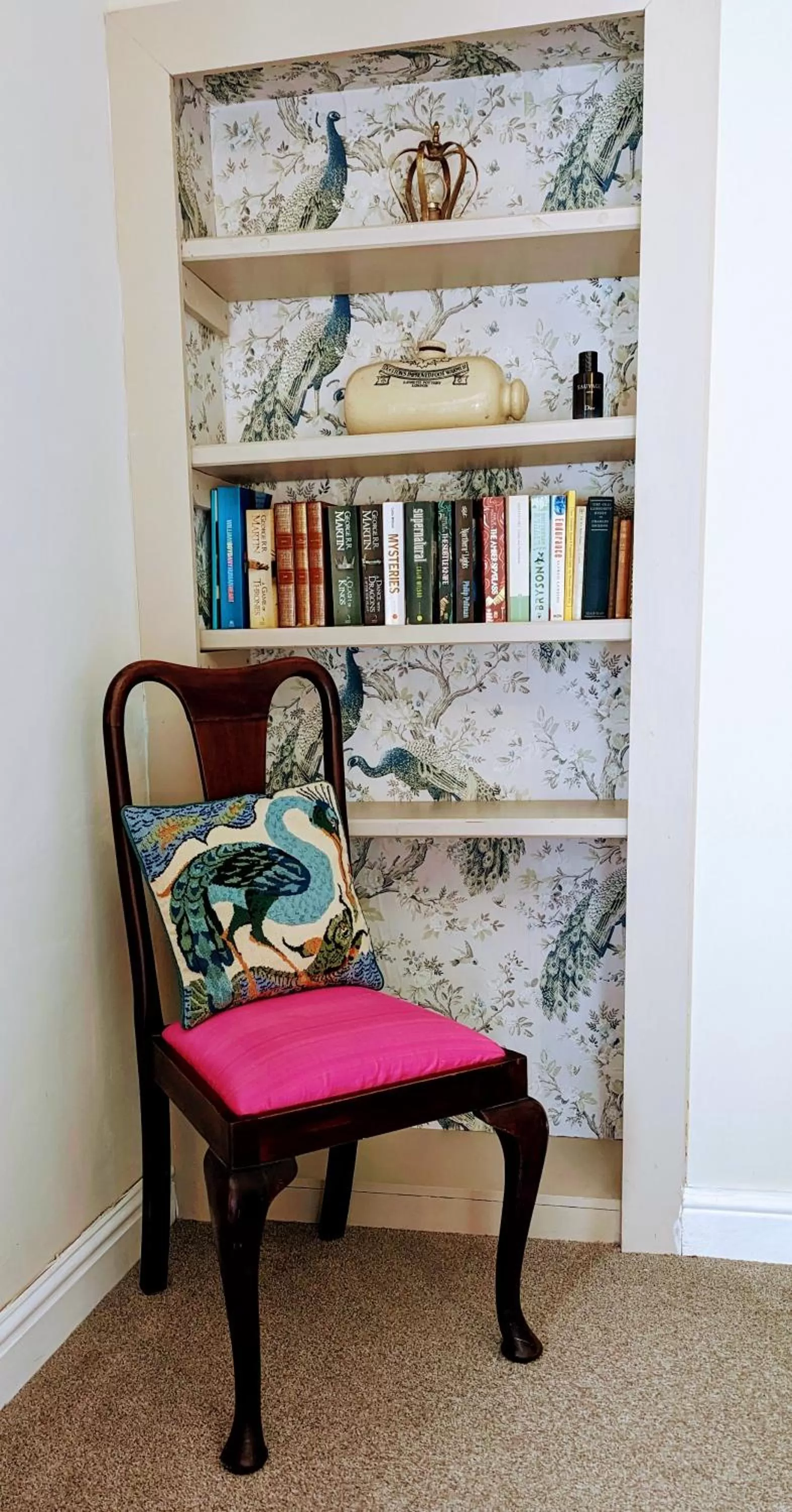 hair dresser in Britannia House Vintage B&B Cornwall