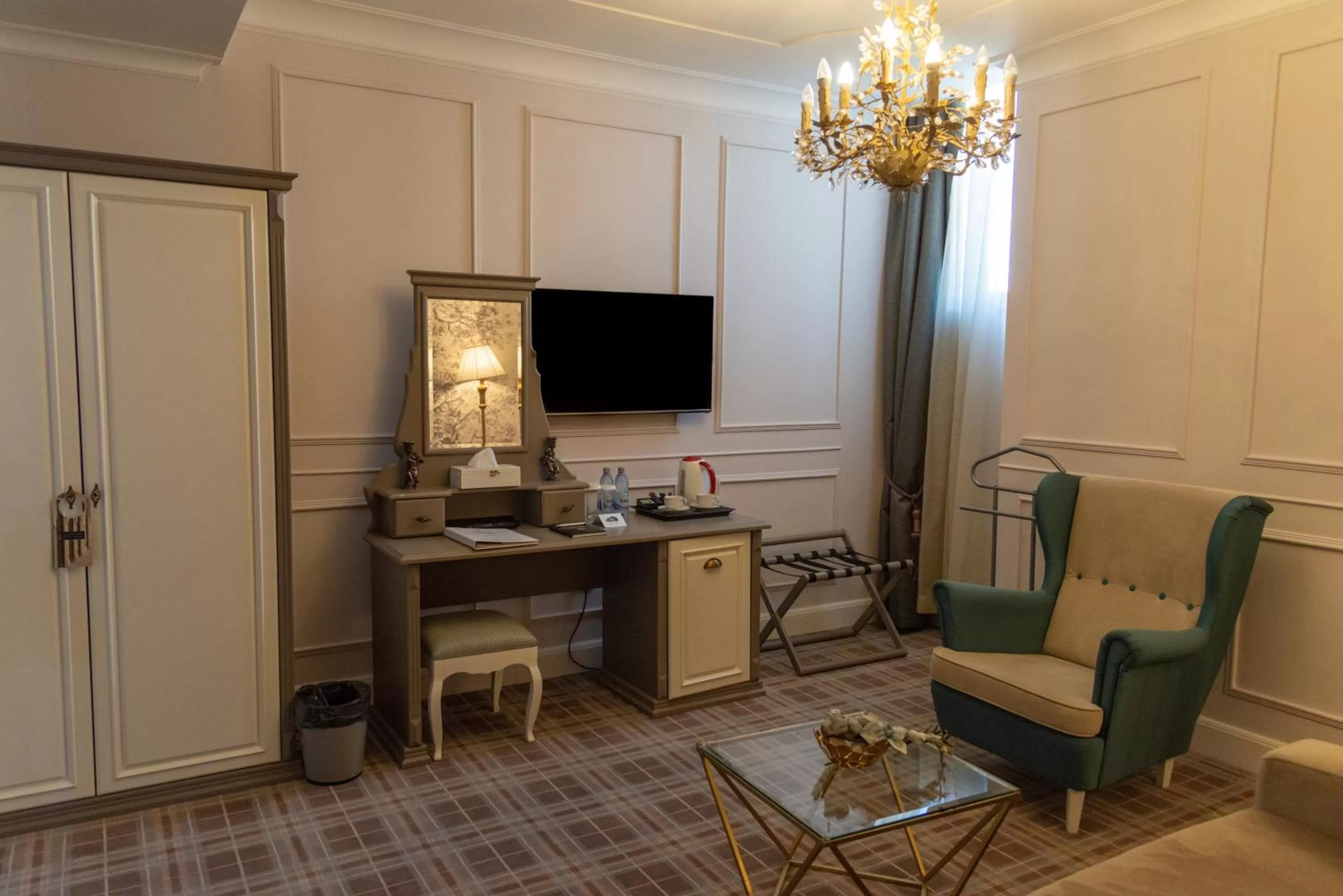 Living room in Hotel Splendid 1900