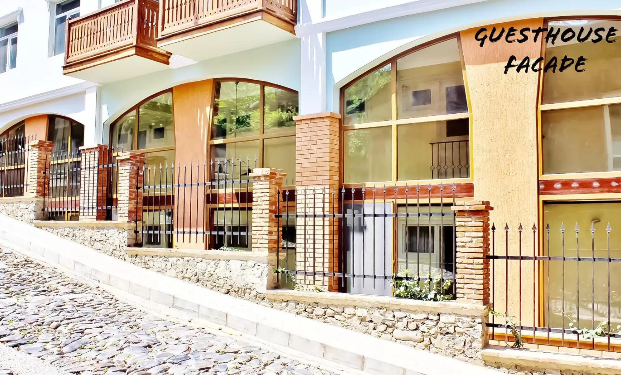 Property building in Red Fox Guesthouse