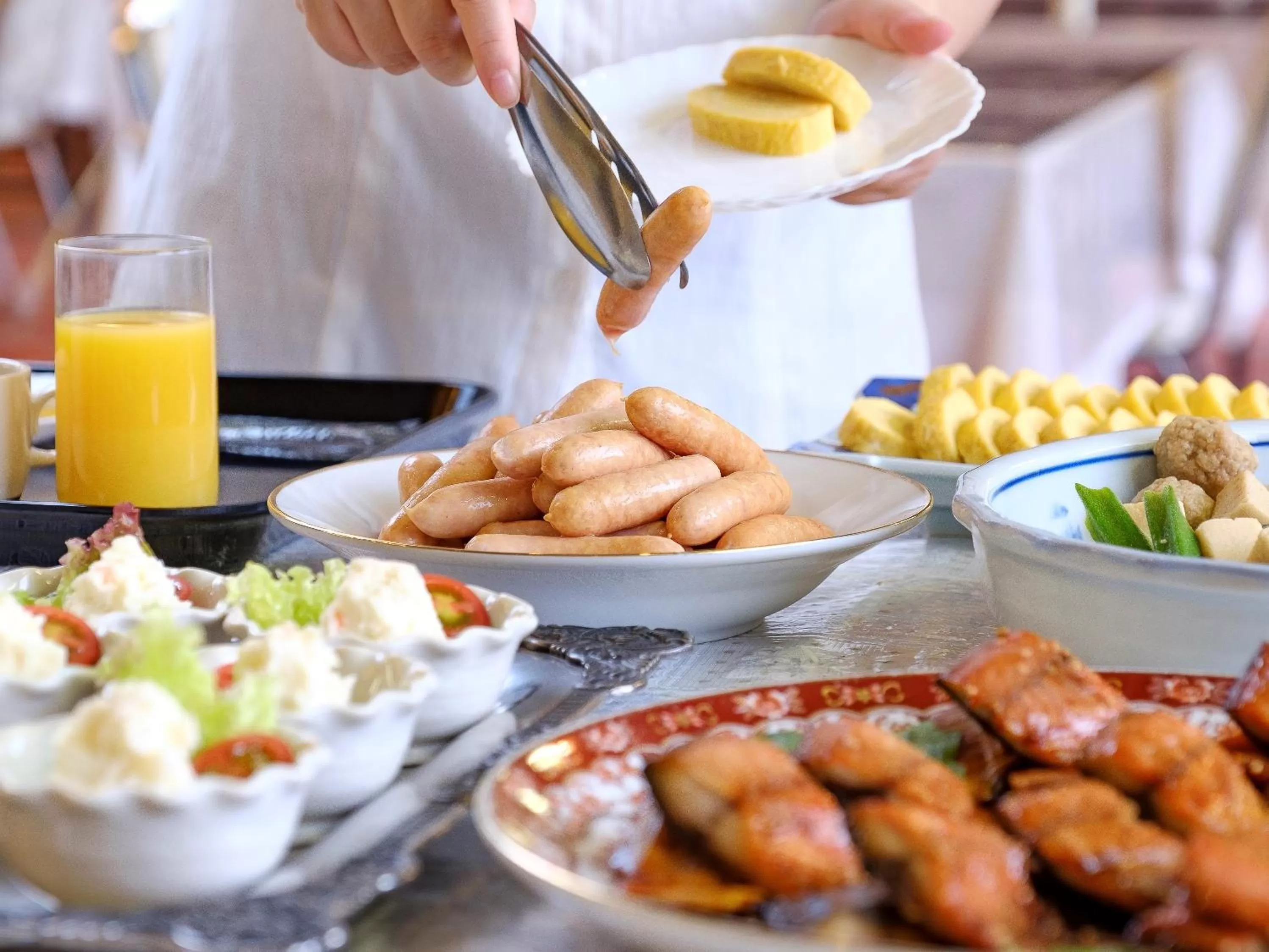 Food in Nobeoka Royal Hotel