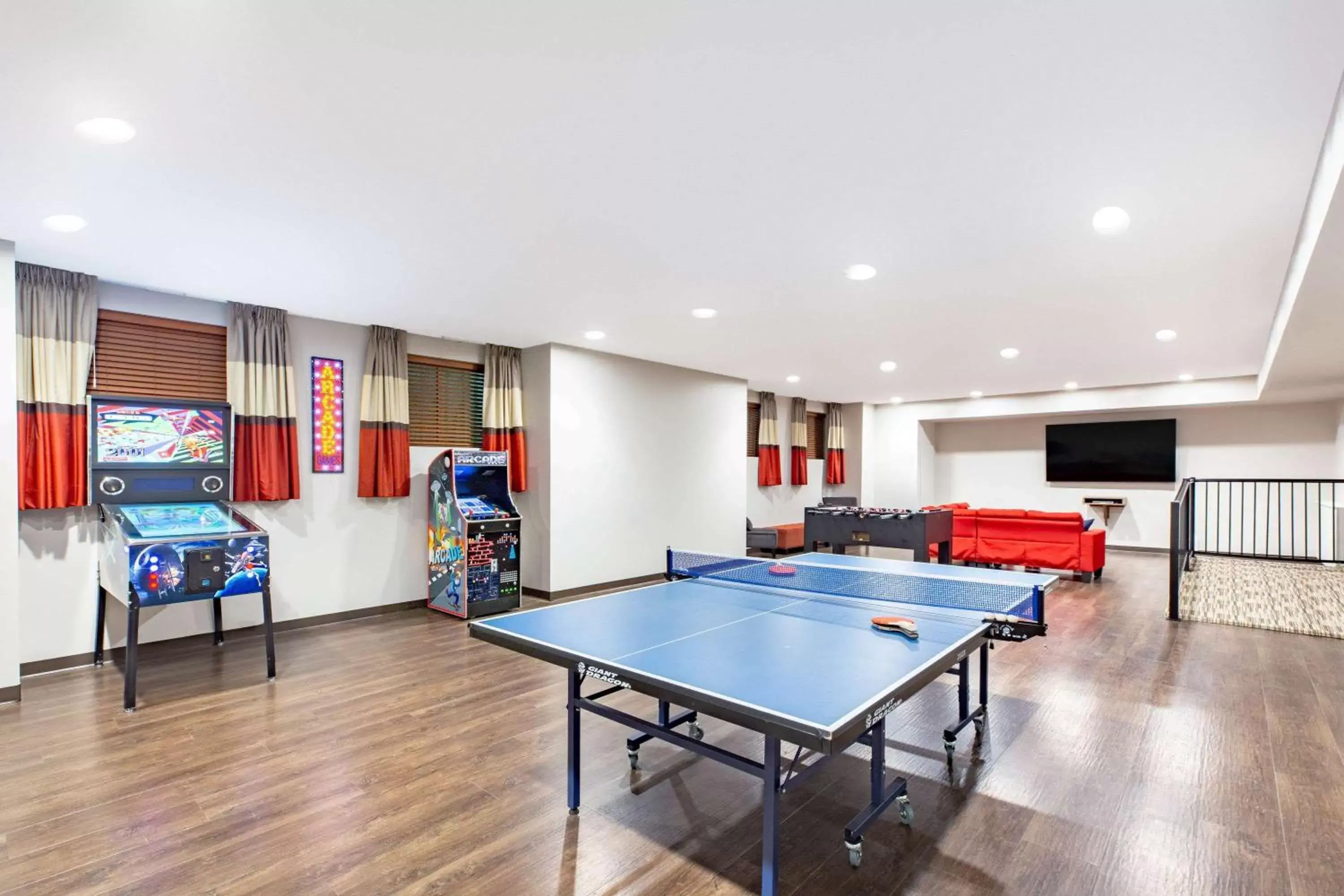 Game Room, Table Tennis in Microtel Inn & Suites by Wyndham Fort McMurray