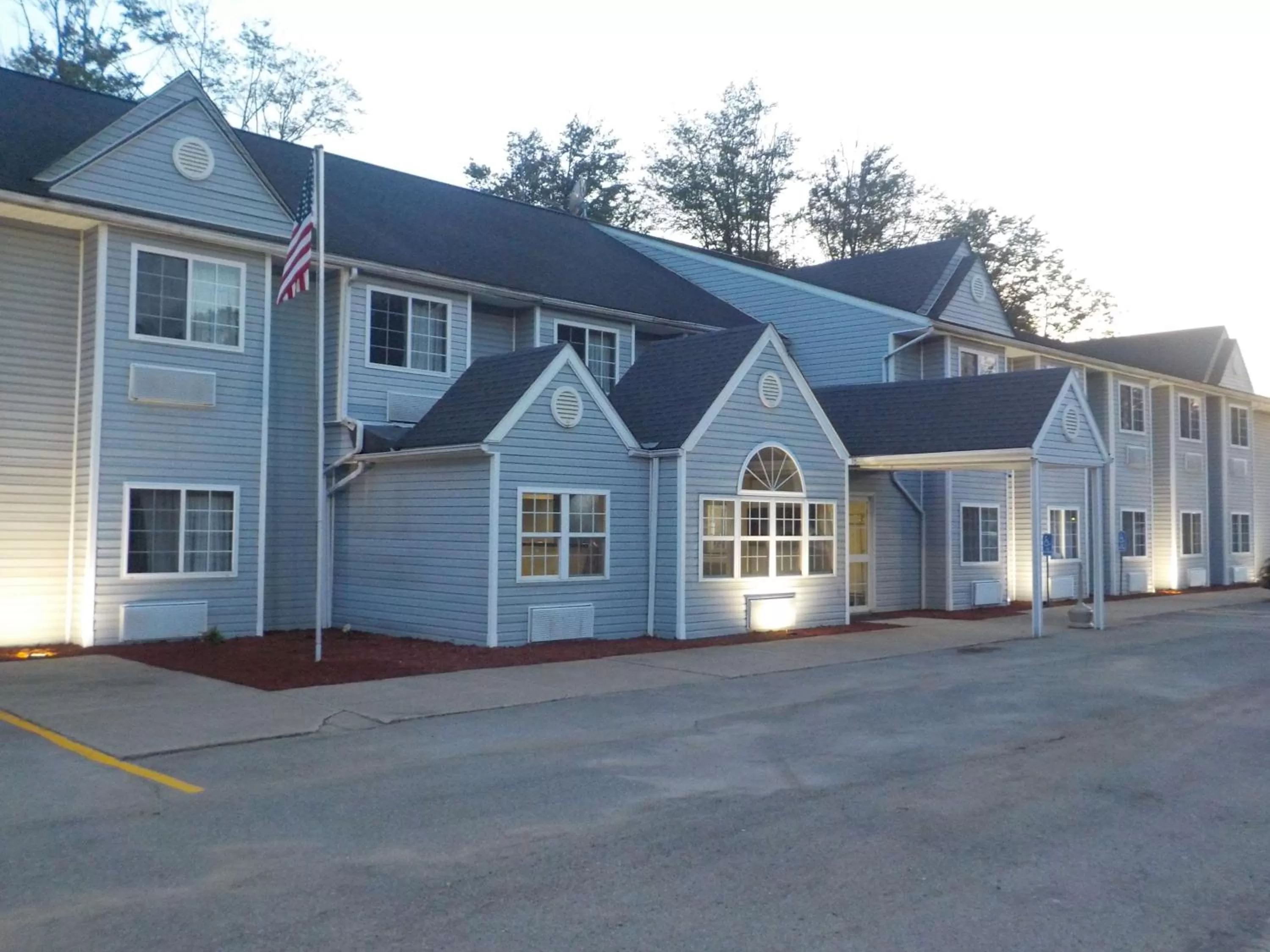 Property building in MJ INN and SUITES