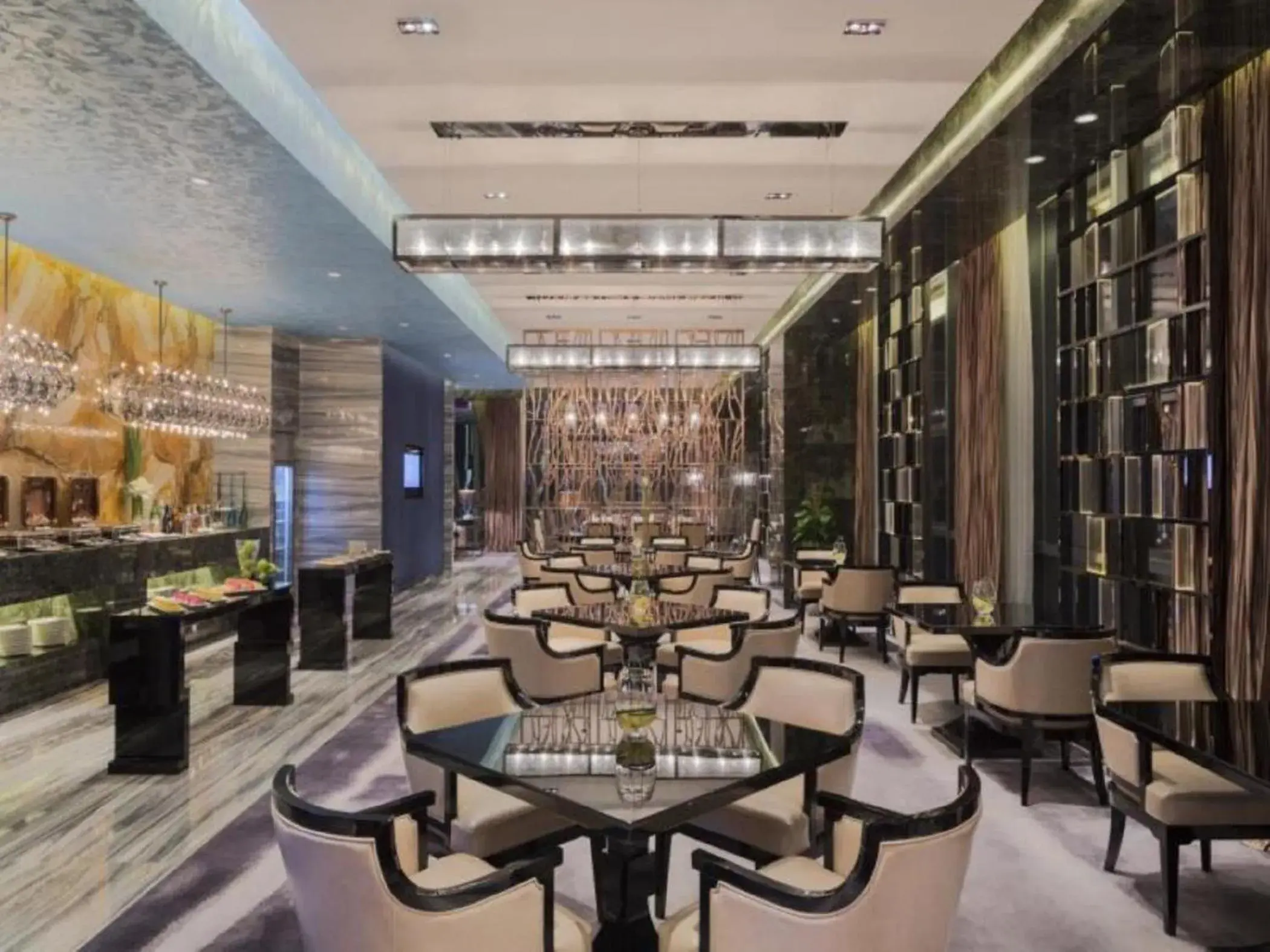 Restaurant/places to eat, Lounge/Bar in Wanda Realm Wuhan