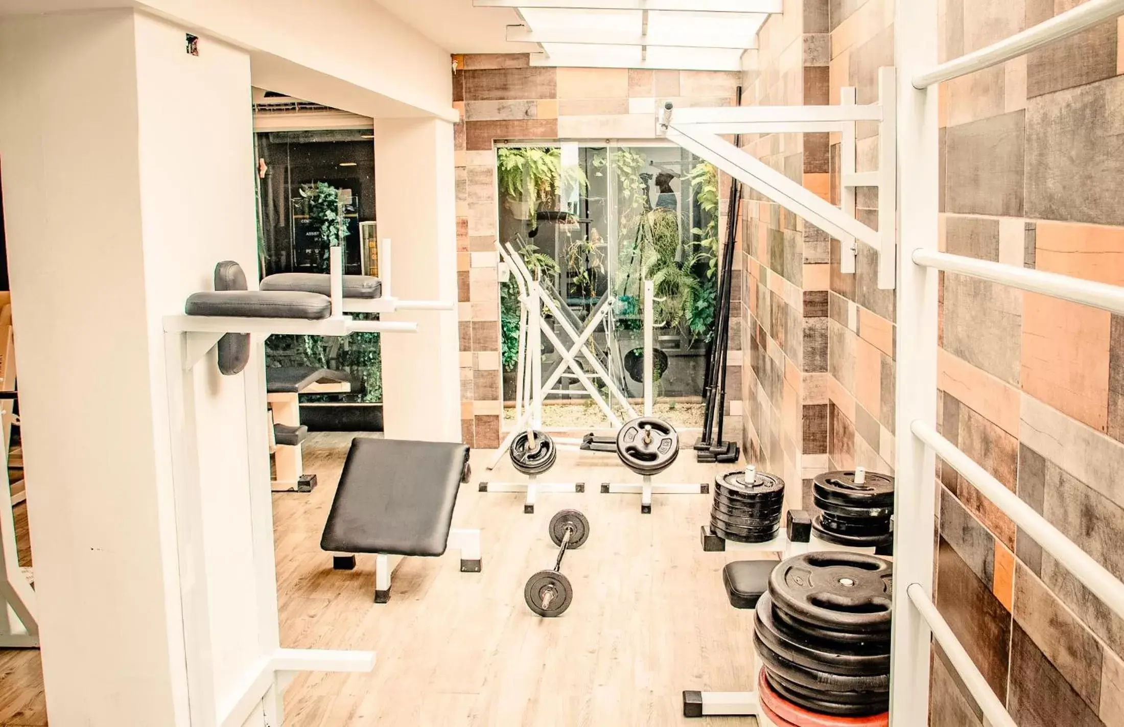 Fitness centre/facilities in Hotel Rieger