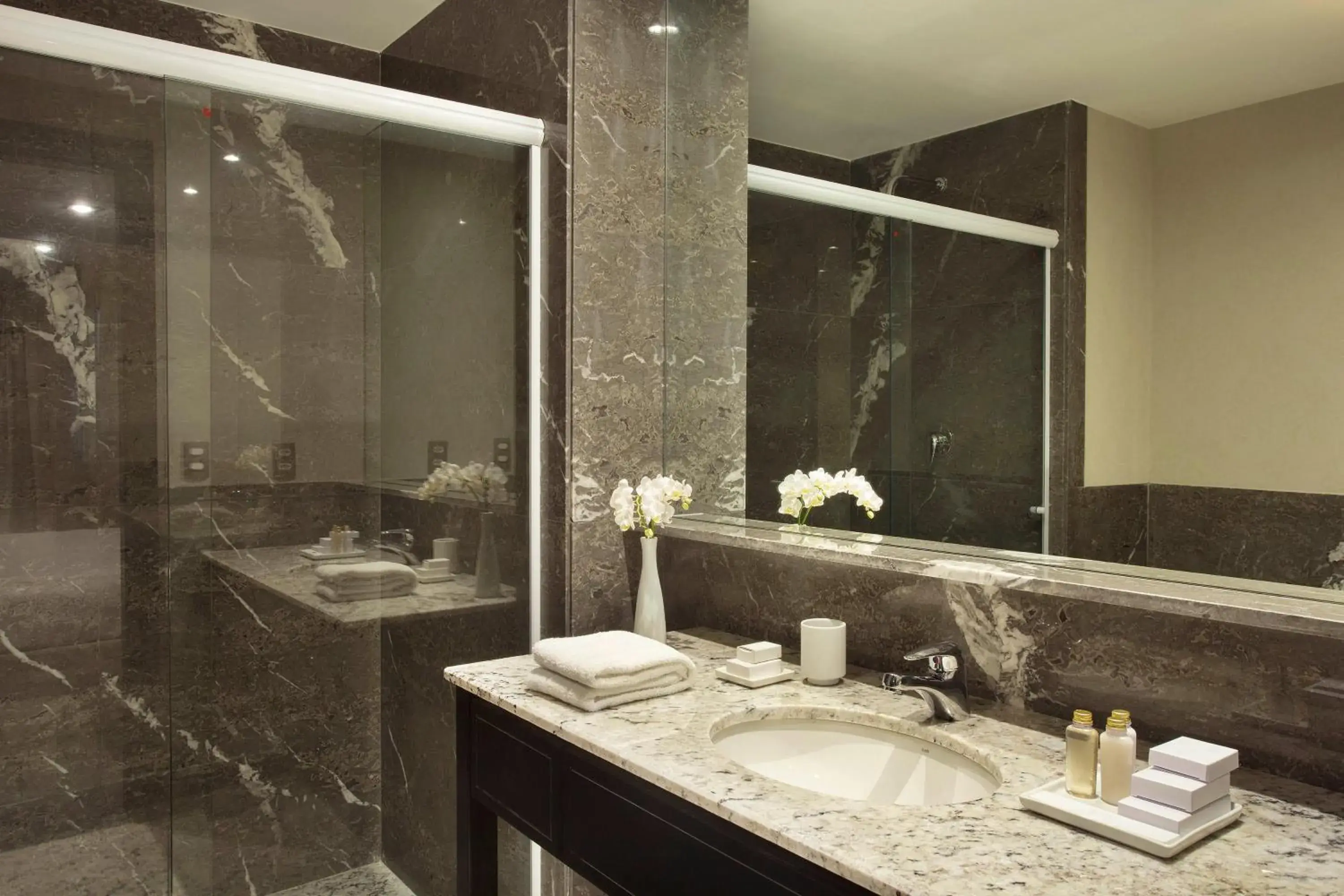 Bathroom in Windsor California Hotel