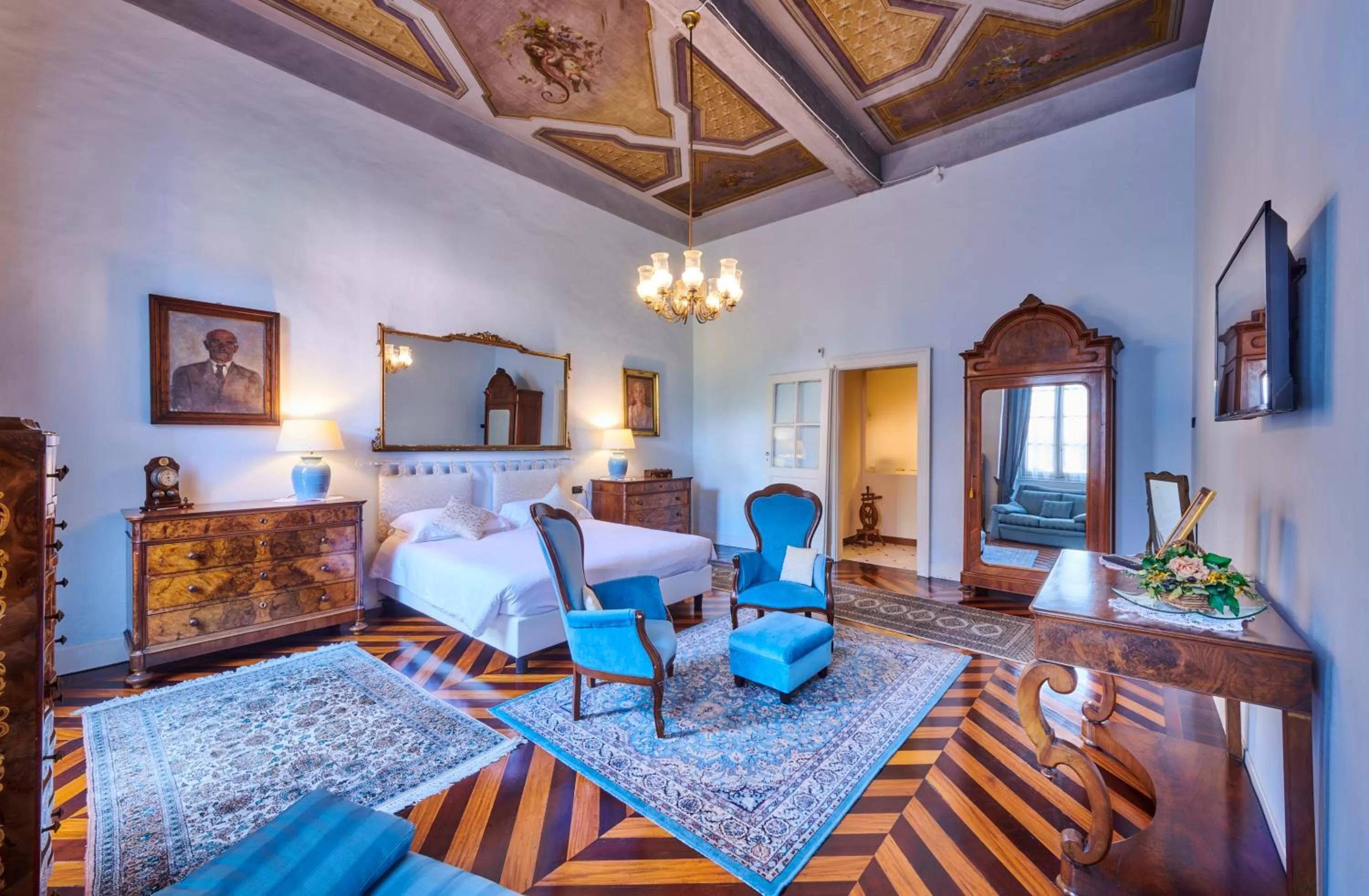 Bed in Villa Annamaria B&B