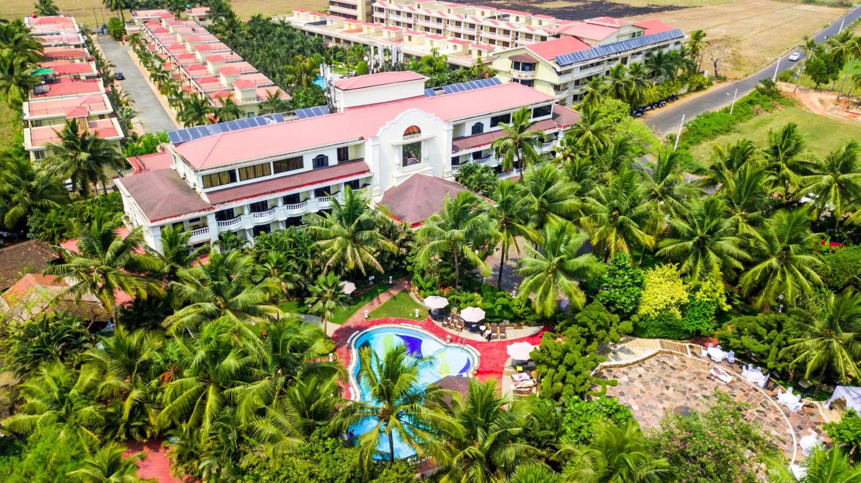 Property building, Bird's-eye View in Fortune Resort Benaulim, Goa - Member ITC's Hotel Group
