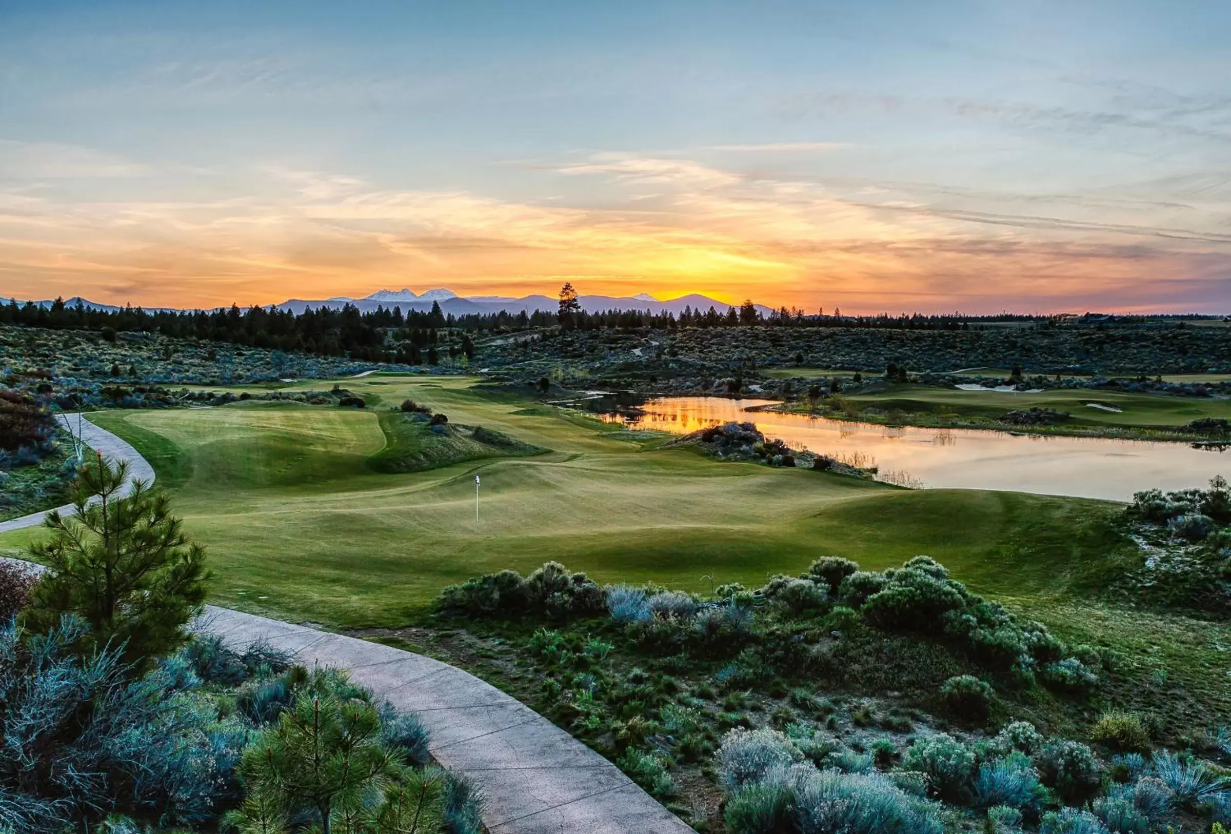 Golfcourse in Tetherow Hotel