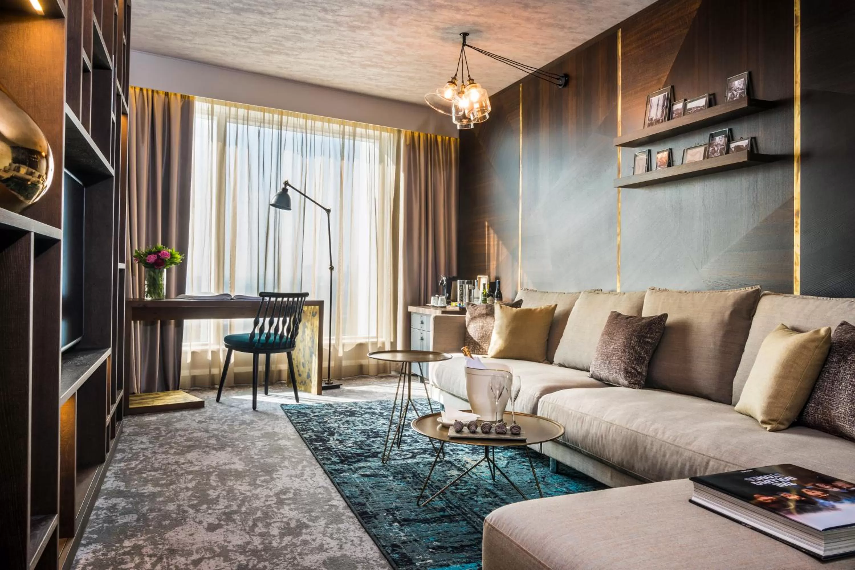 Living room in Novotel London Canary Wharf