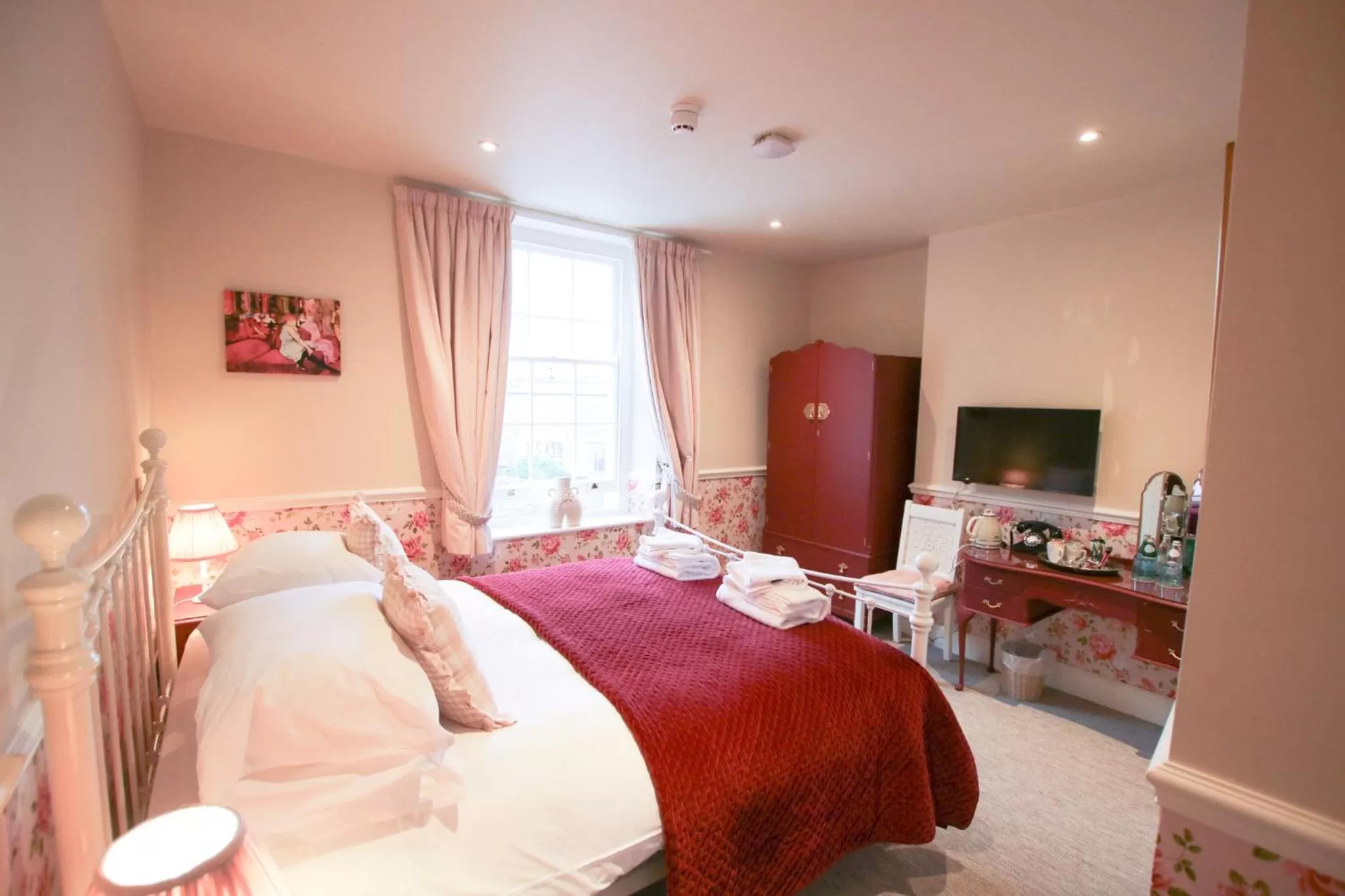 Bed in Fleur de Lys Bampton