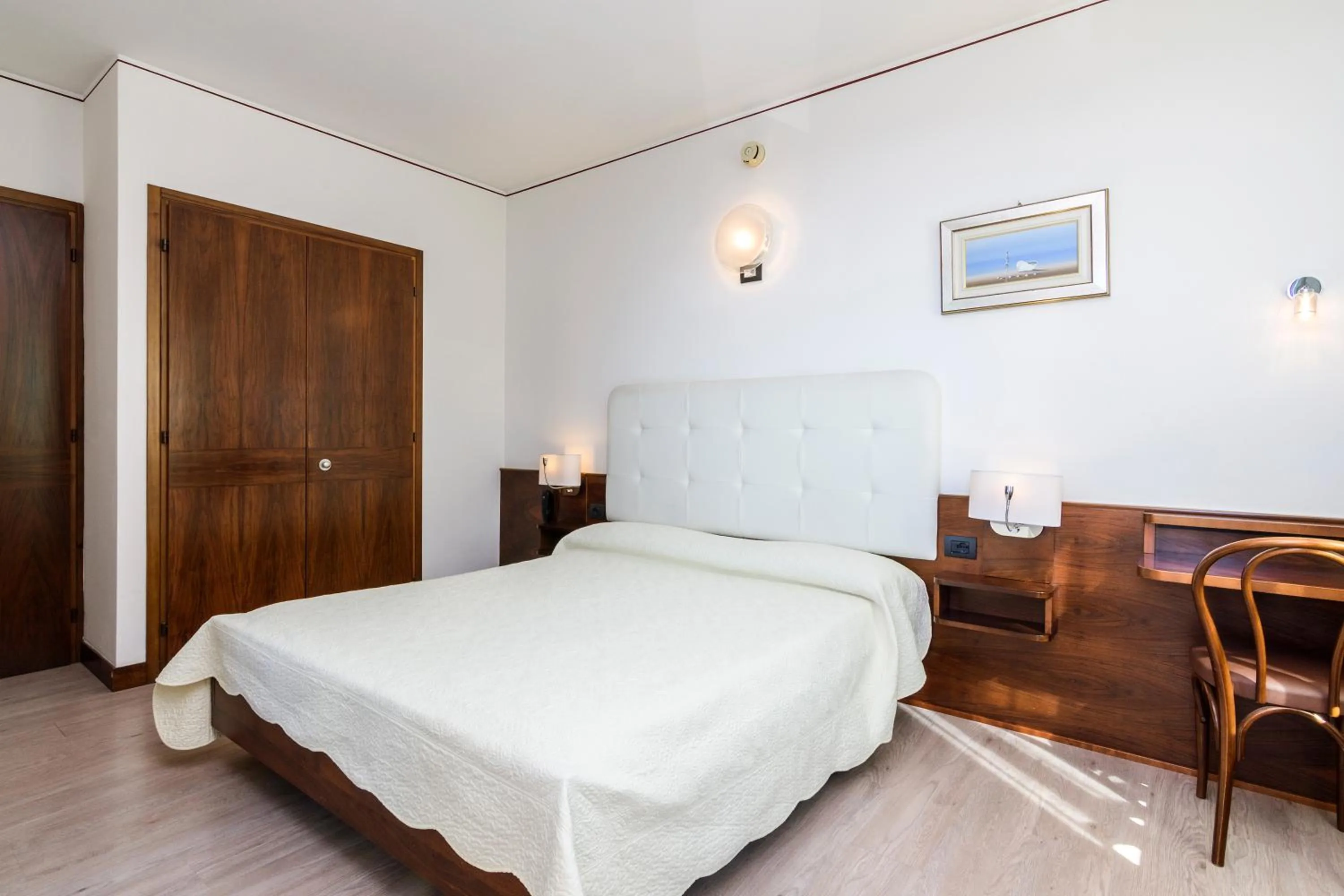 Bed in Hotel San Marco