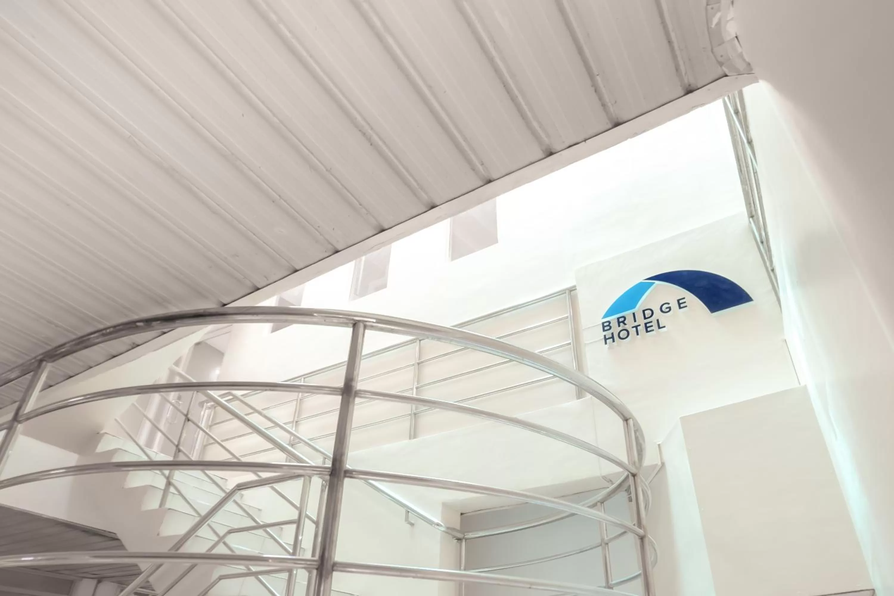 Property logo or sign in Bridge Hotel