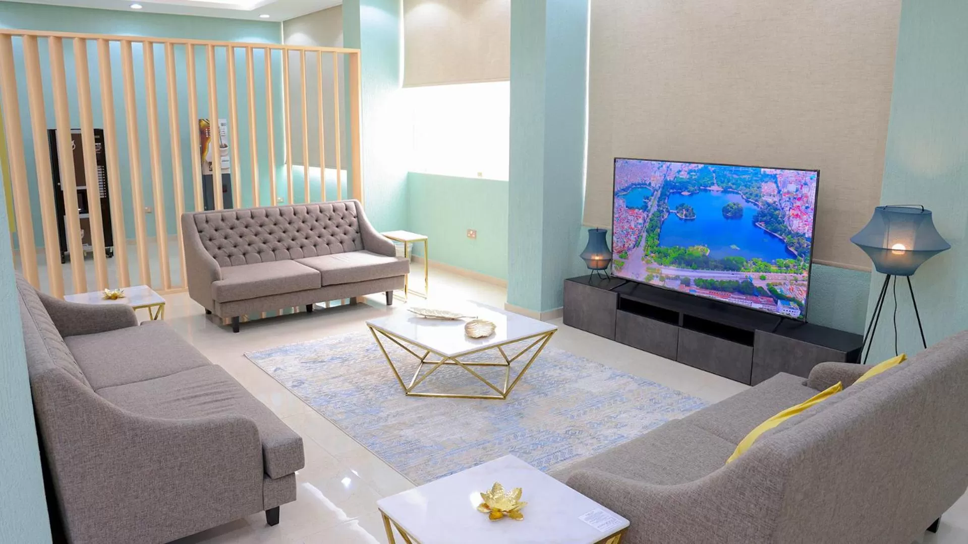 Lobby or reception in BHomed Salmiya