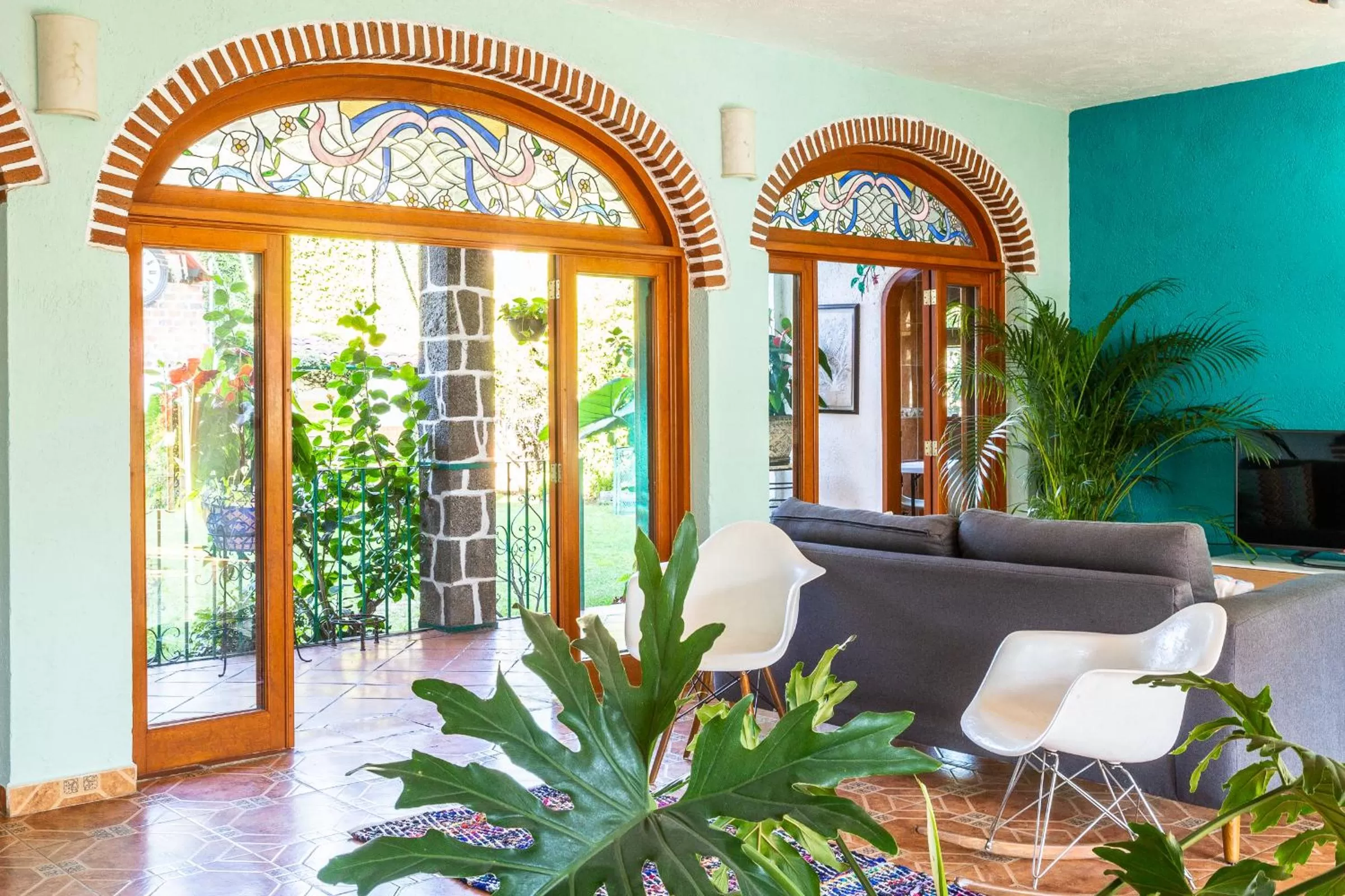 Living room in Colibrí Turquesa