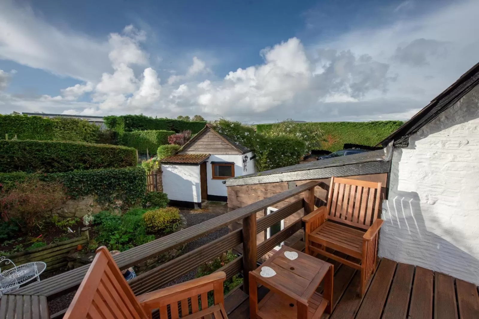Balcony/Terrace in Steps Farmhouse B&B