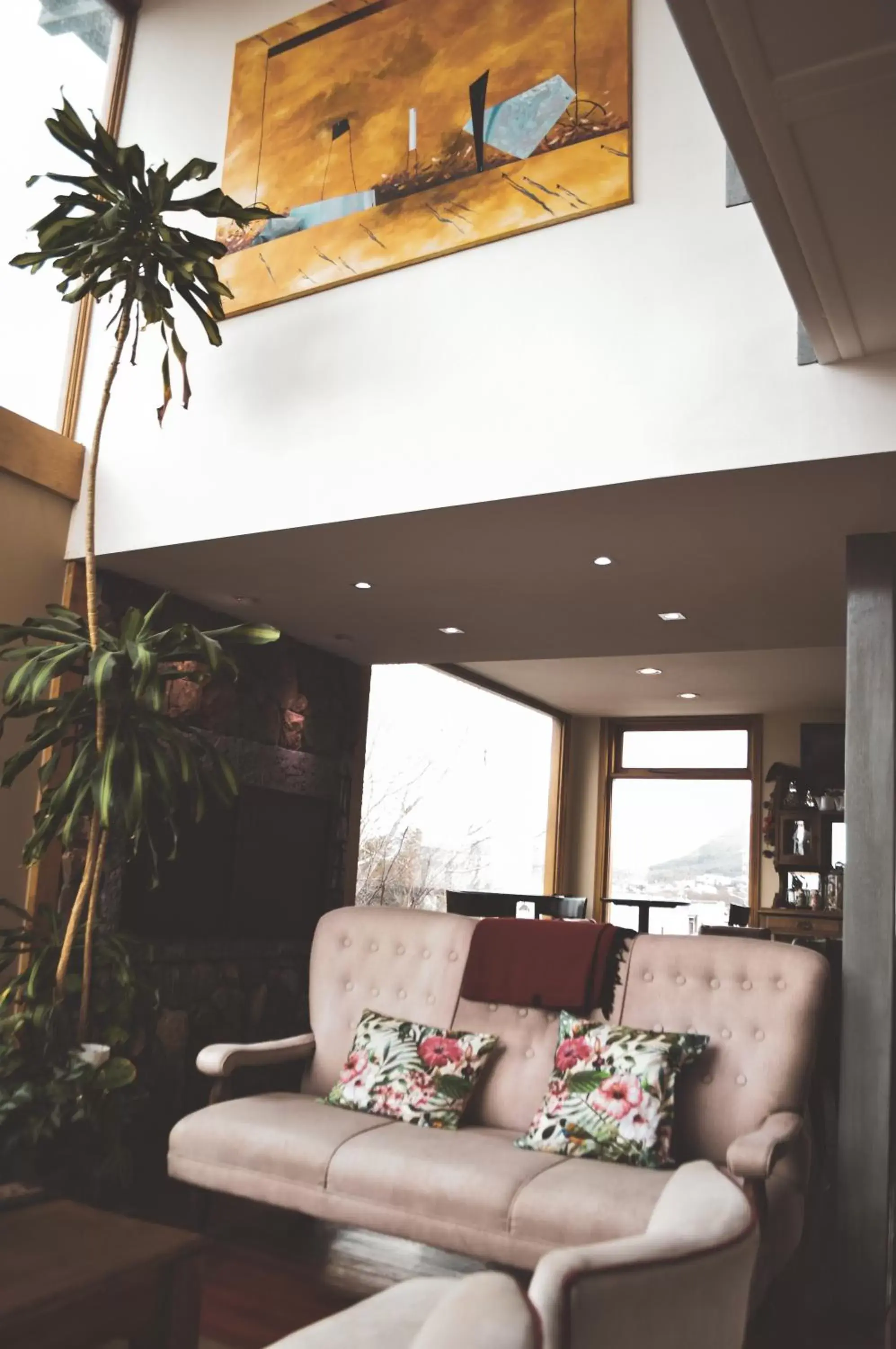 Living room in Hosteria Foike Living room in Hosteria Foike