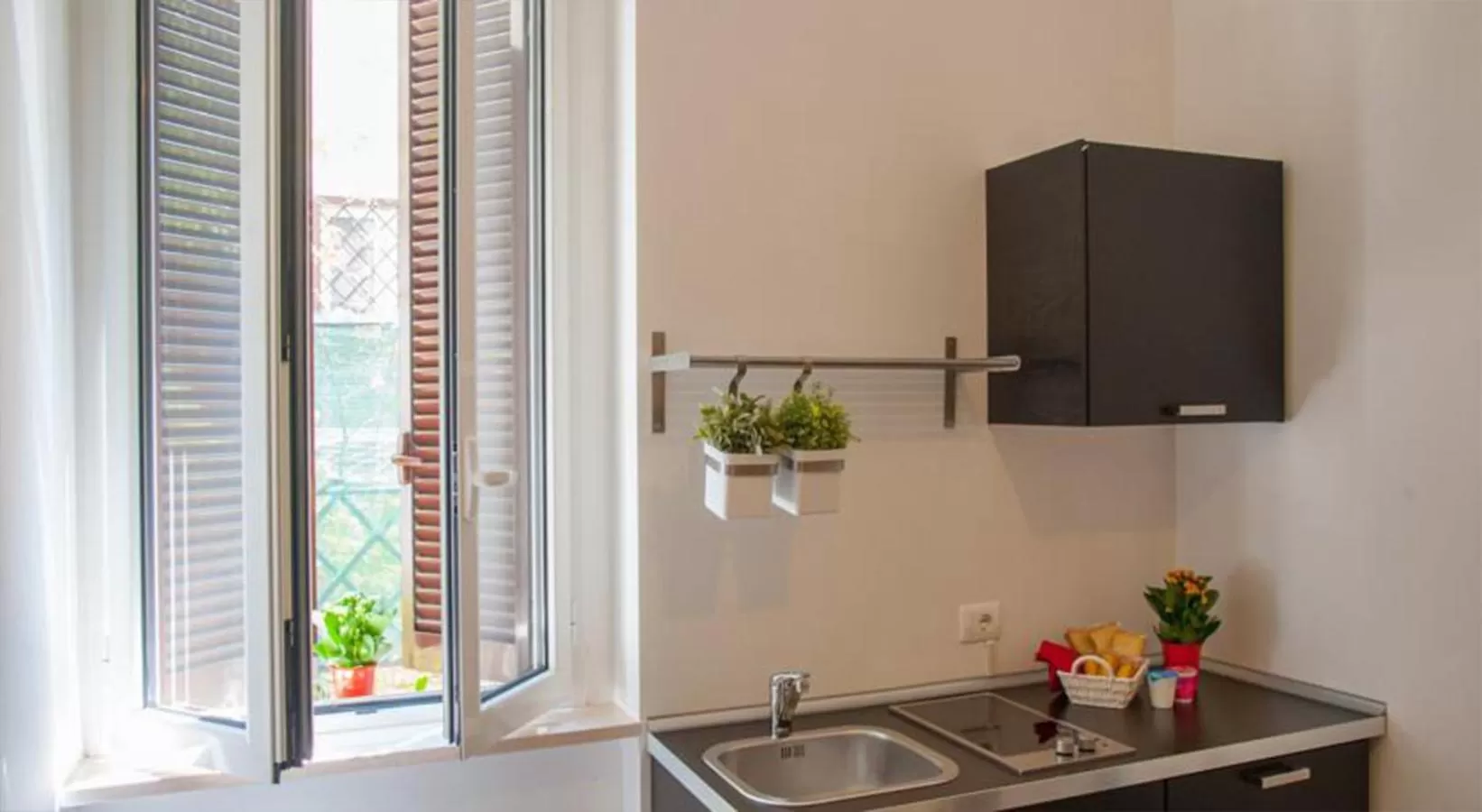 Kitchen/Kitchenette in B&B Longobardi