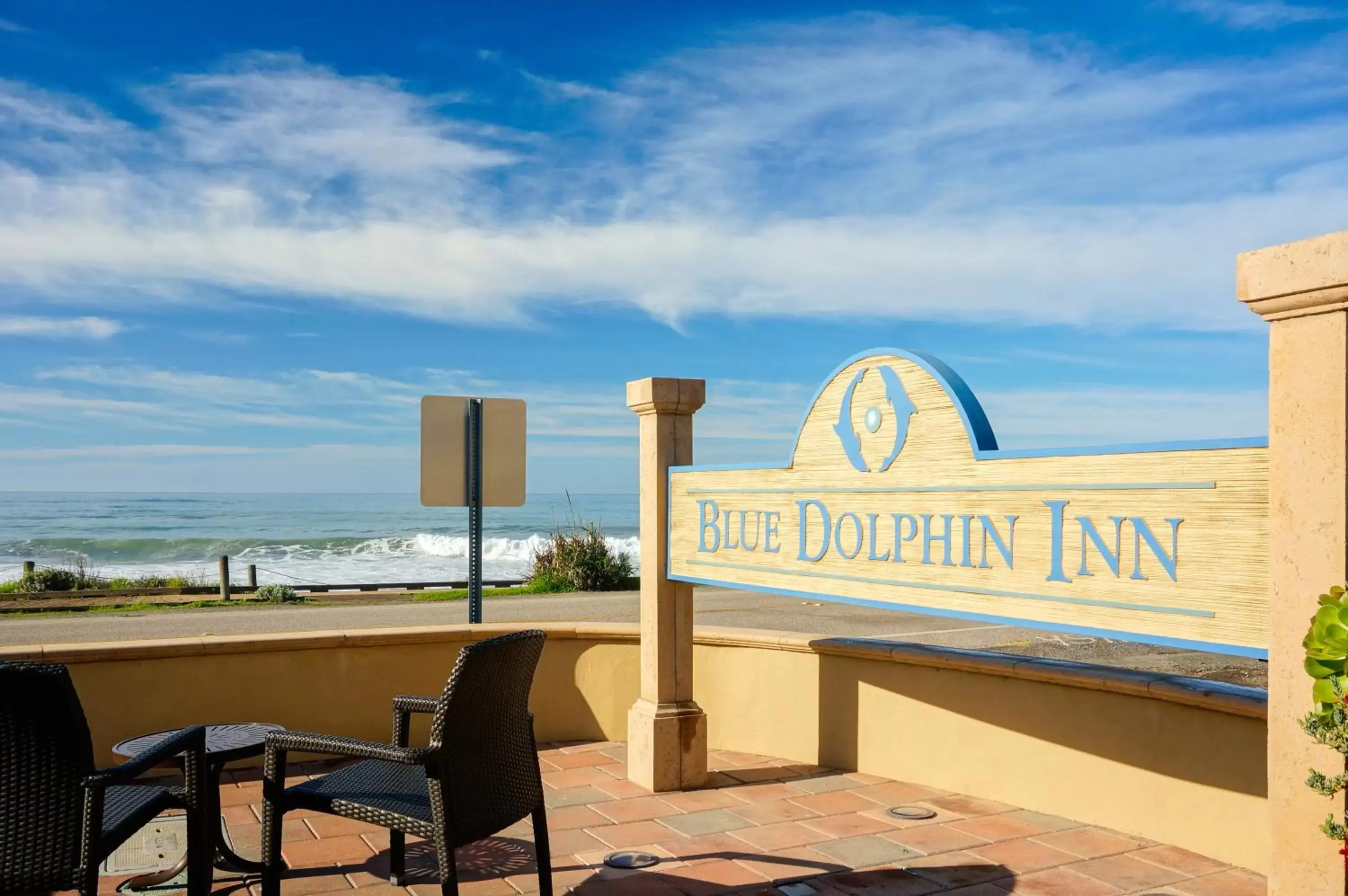 Balcony/Terrace in Blue Dolphin Inn