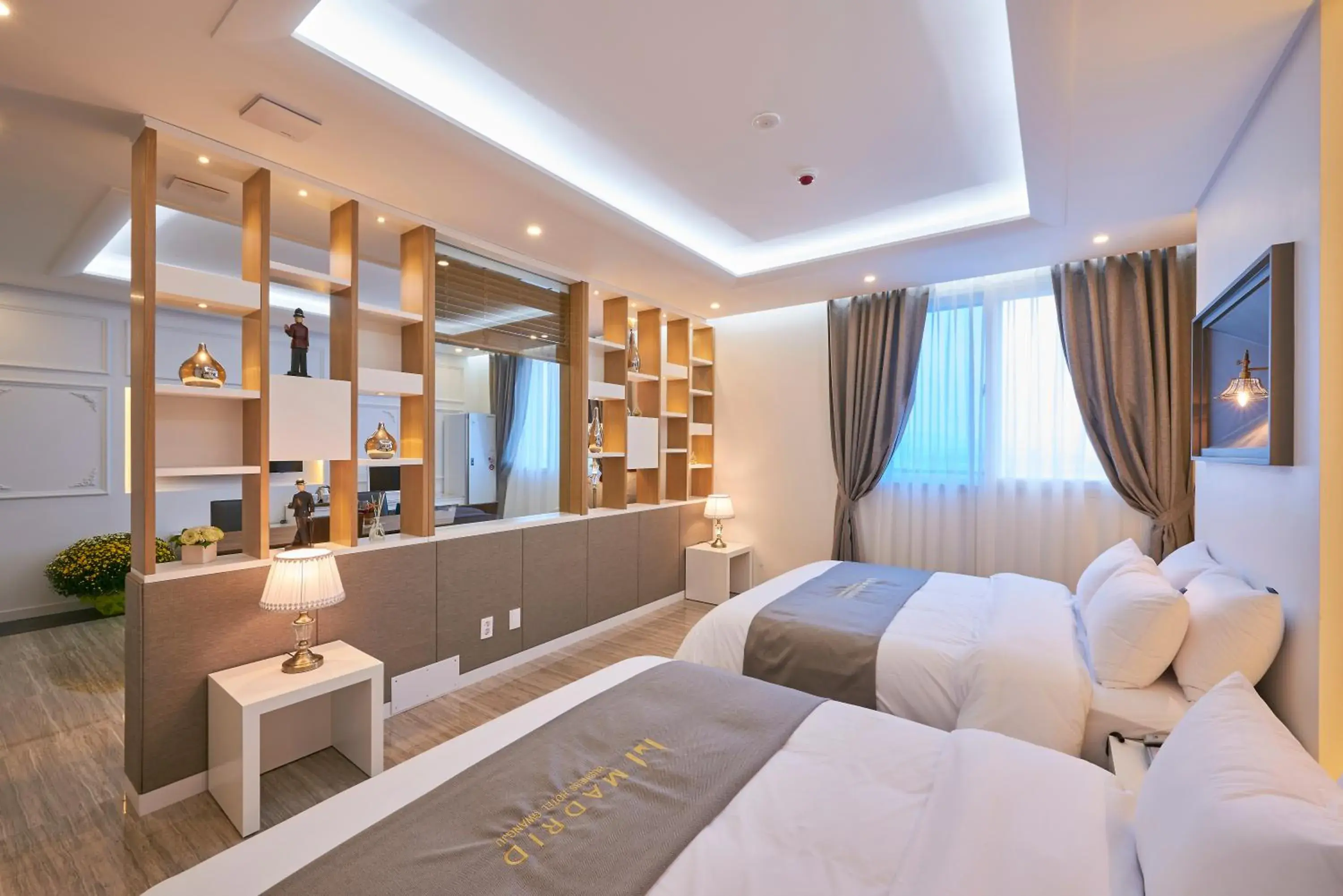 Bedroom in Gwangju Madrid Hotel (Korea Quality)