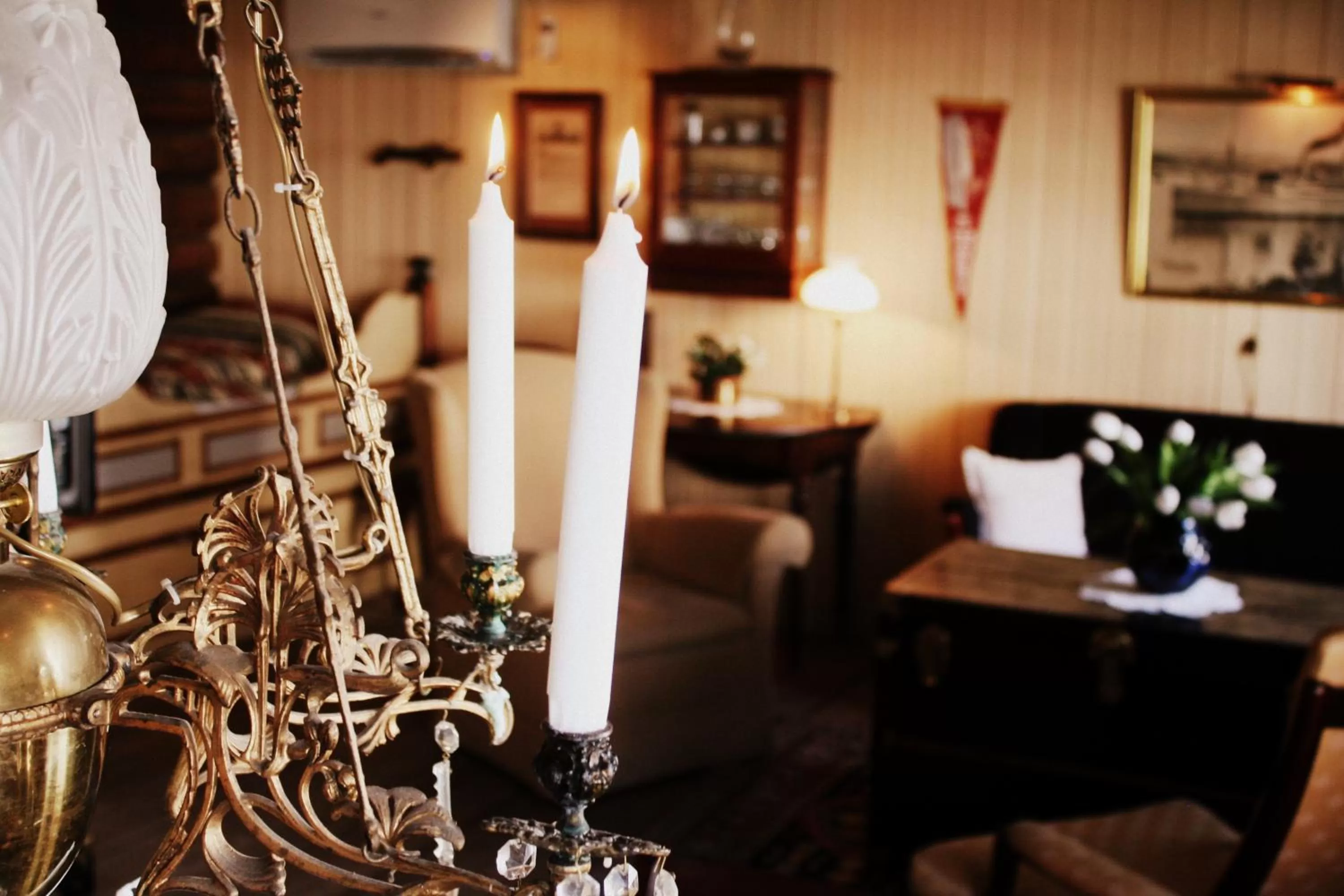 Decorative detail in Det Lille Hotel