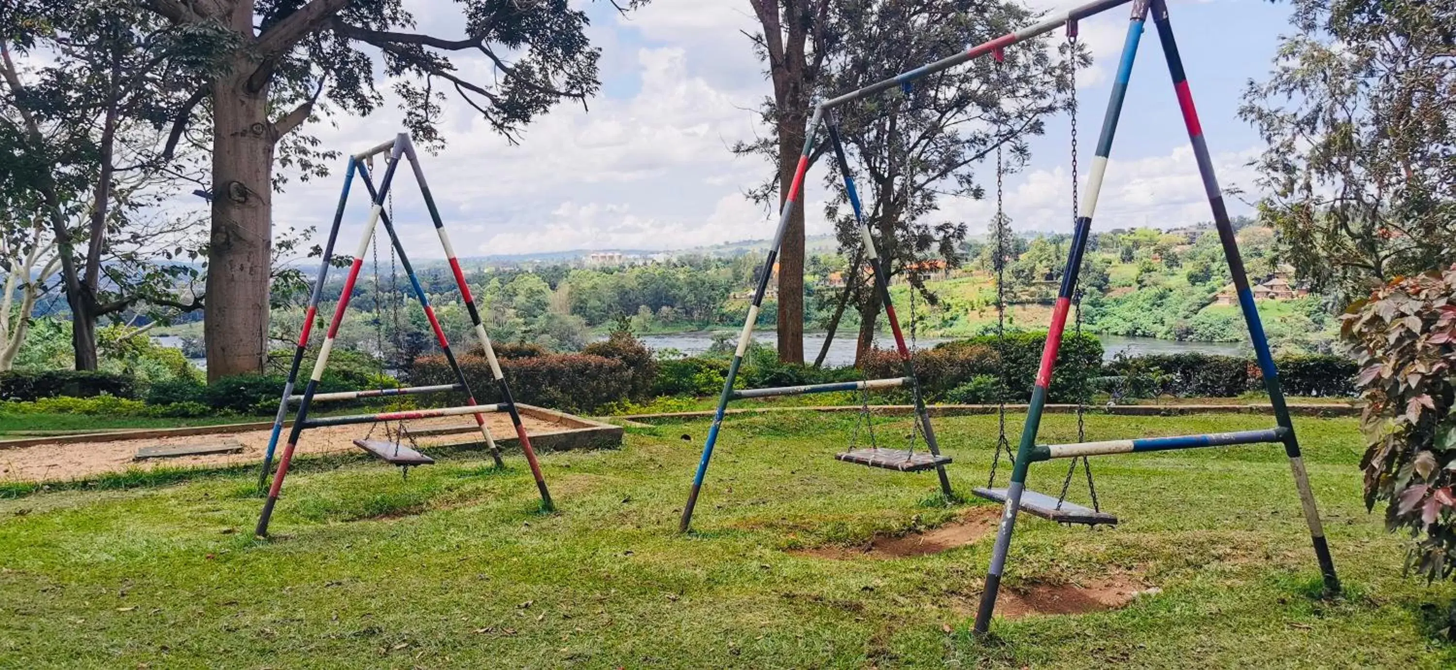 Garden, Children's Play Area in Jinja Nile Resort