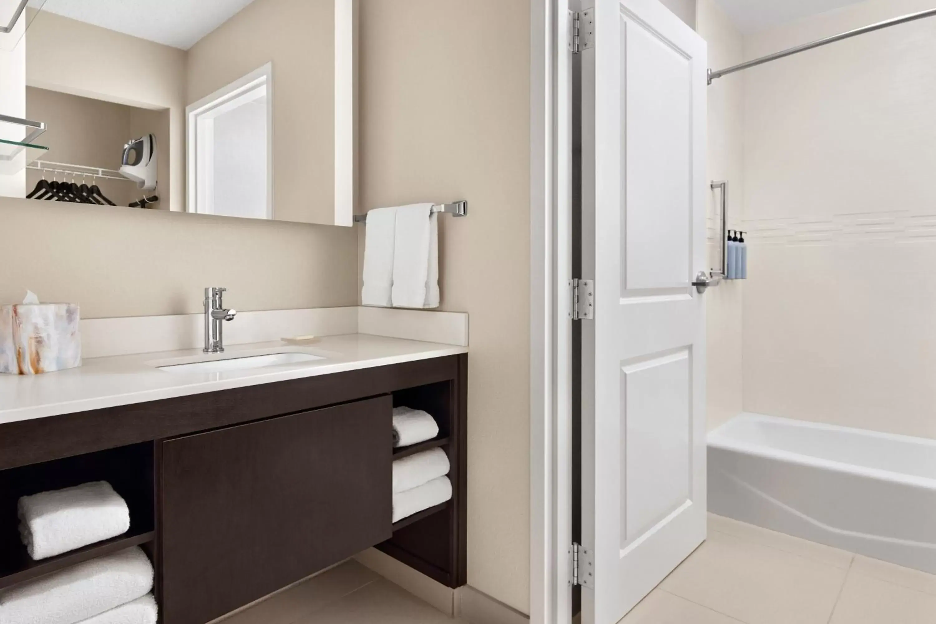 Bathroom in Residence Inn by Marriott Harrisburg Carlisle