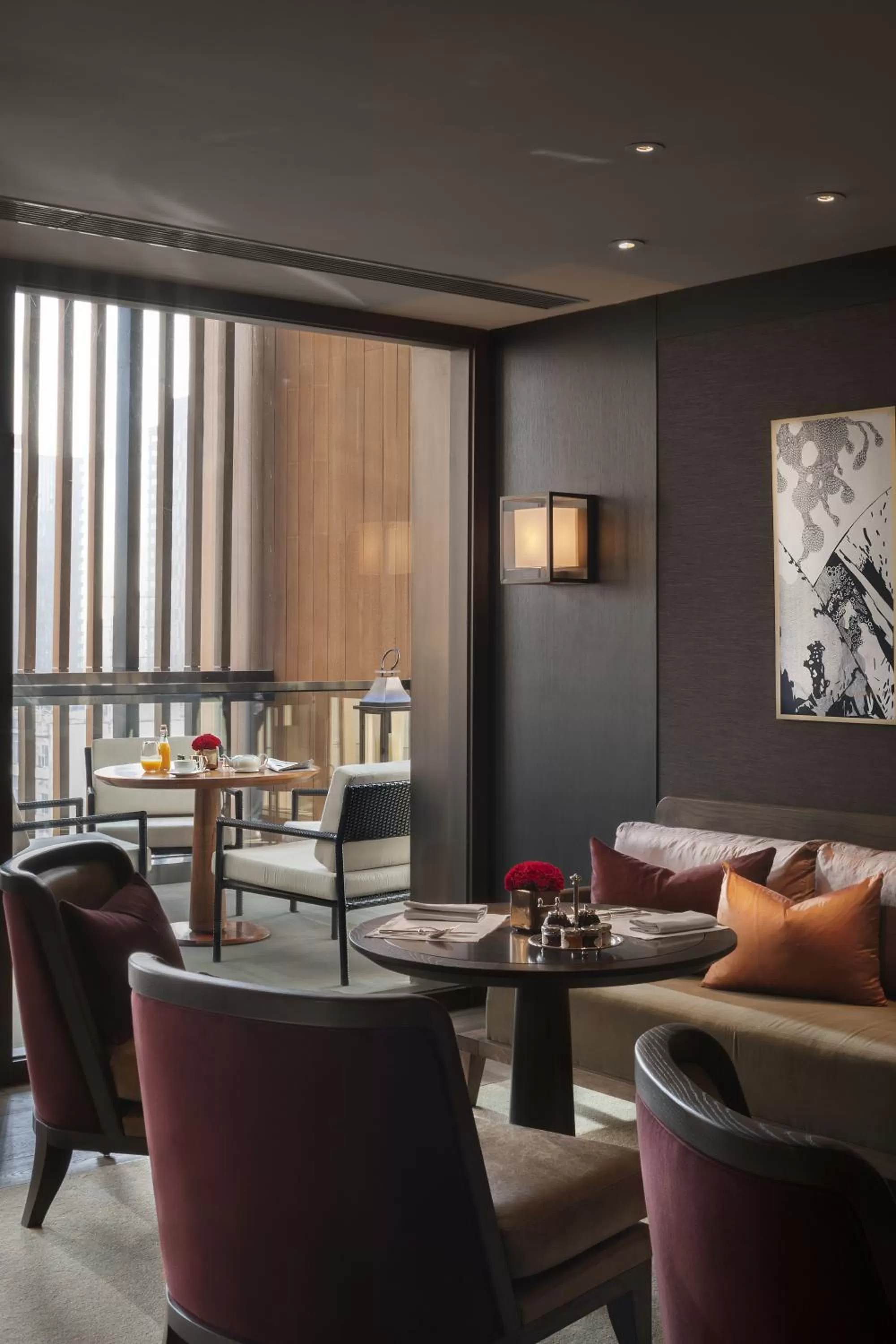 Lounge or bar in Rosewood Beijing