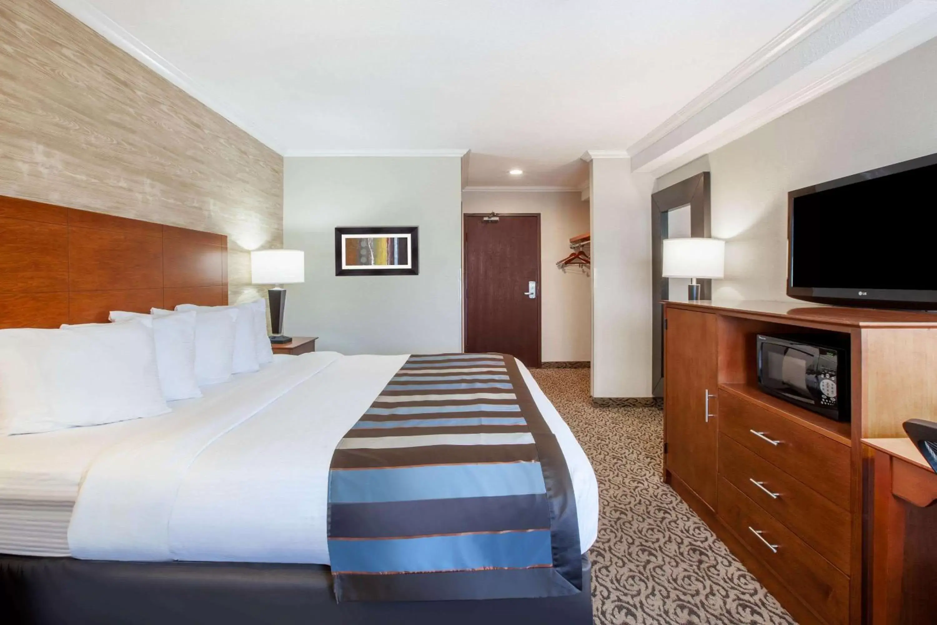 Photo of the whole room, Bed in Wingate by Wyndham Detroit Metro Airport