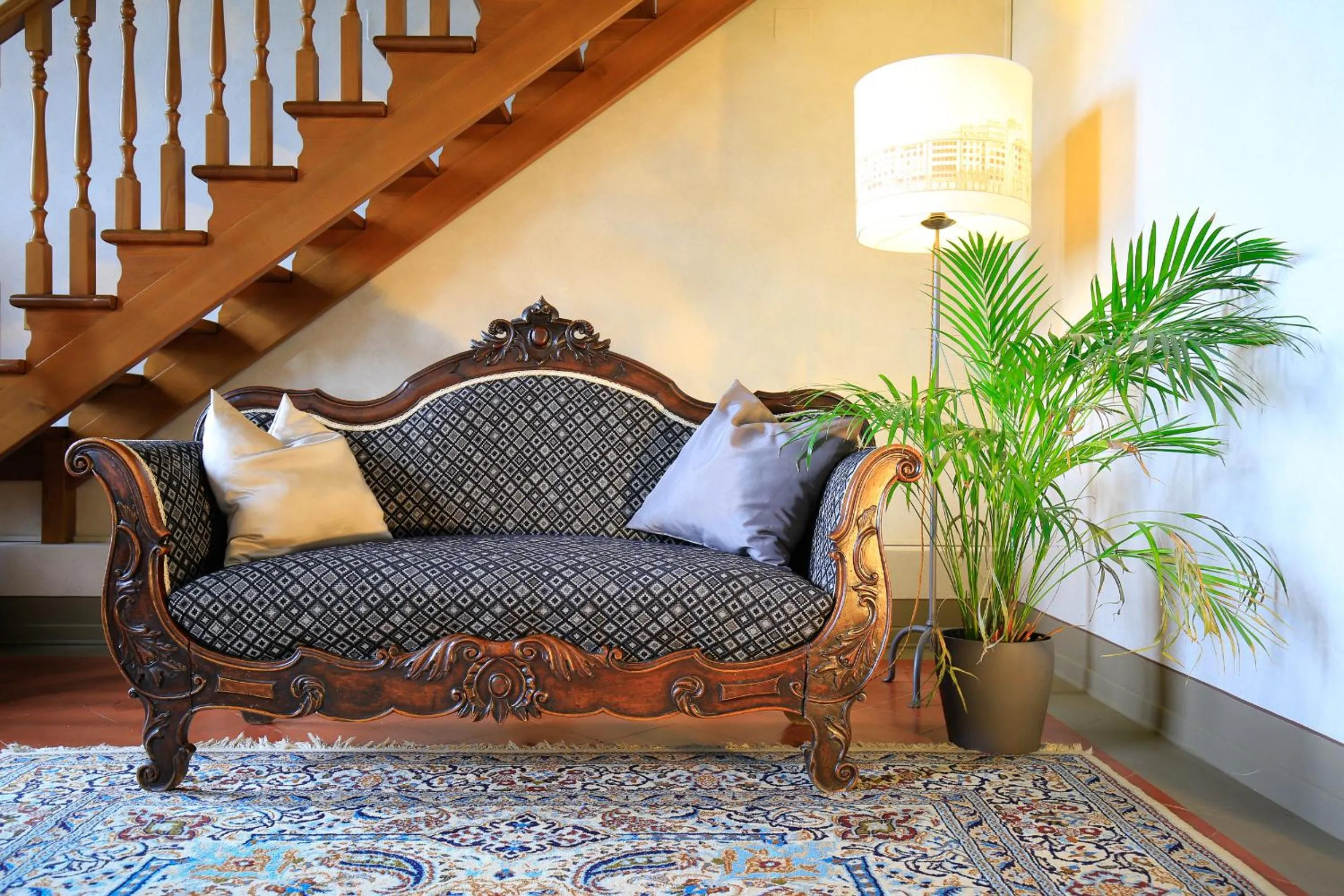 Living room in Villa Pitiana