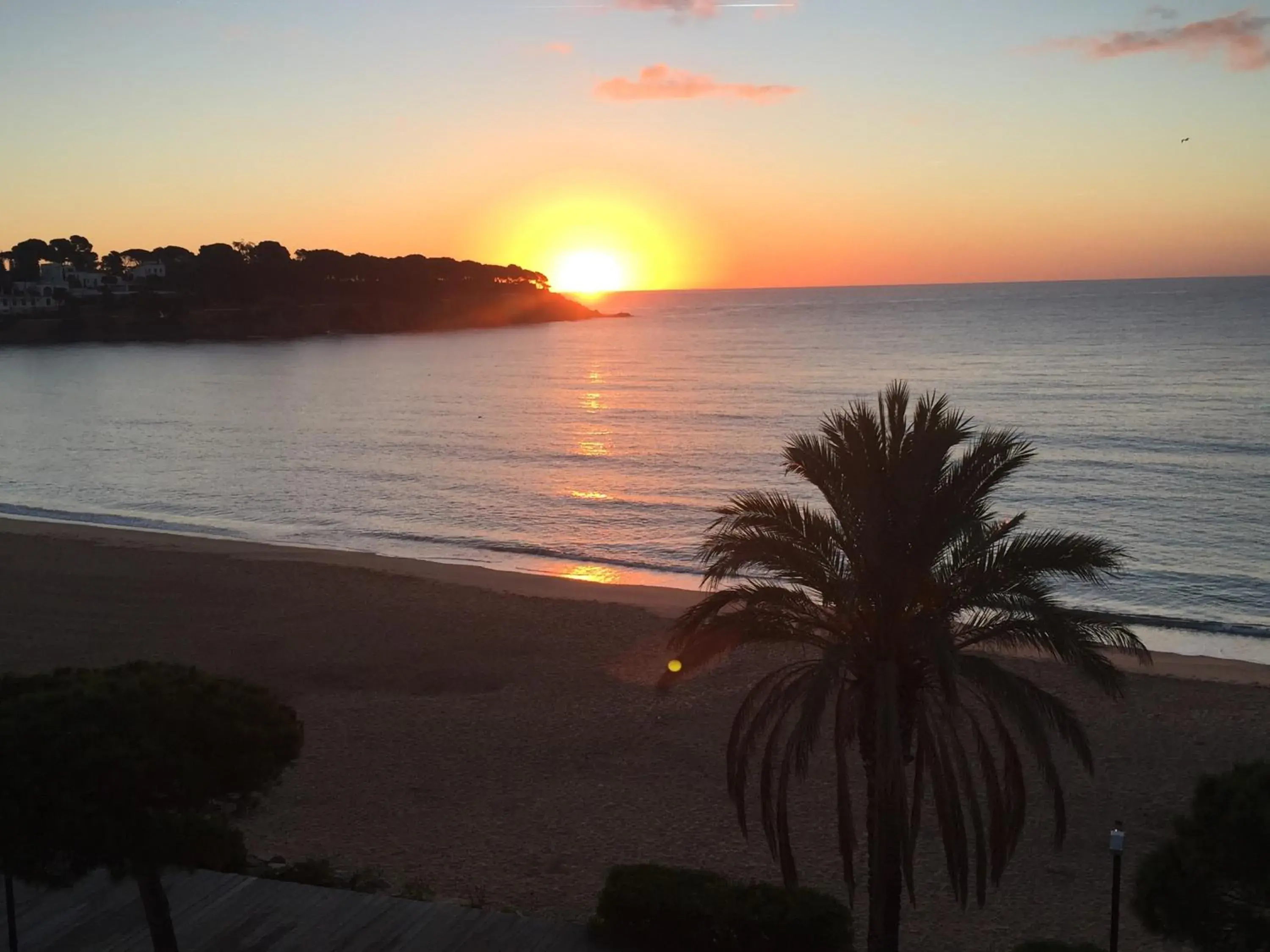 Property building, Sunrise/Sunset in Hotel Restaurant Sant Pol