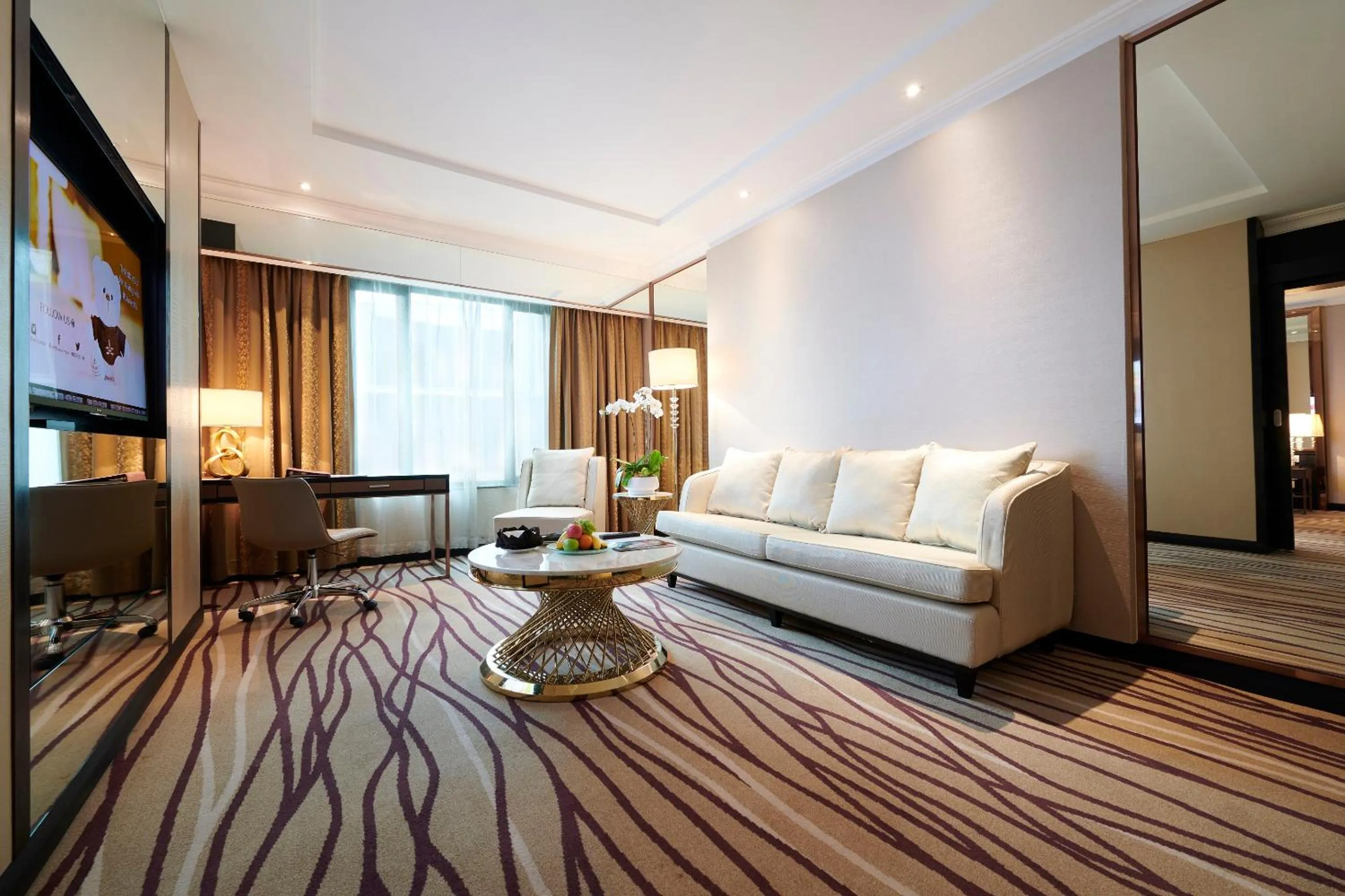Living room in Dorsett Kuala Lumpur