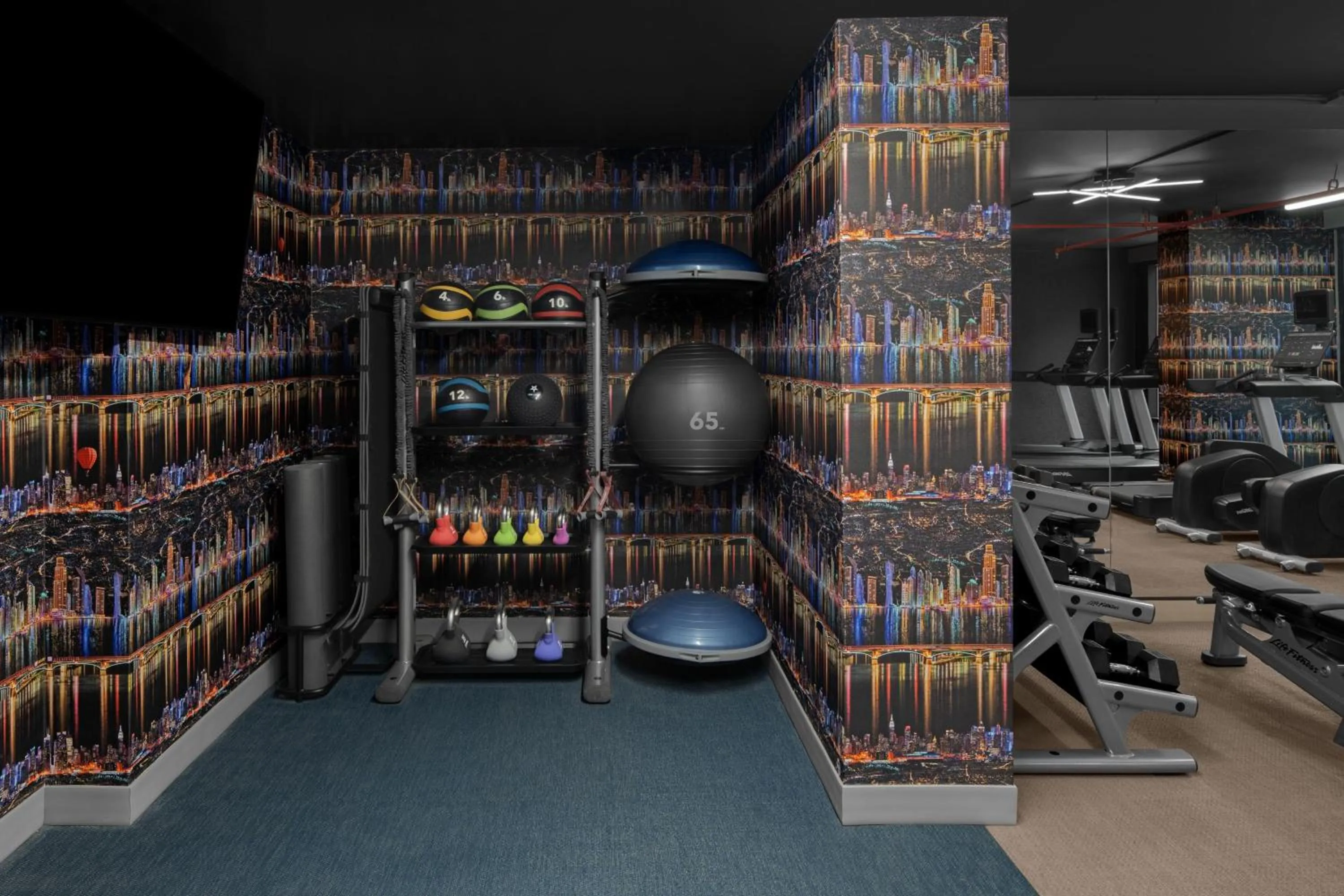 Fitness centre/facilities in Aloft New York Chelsea