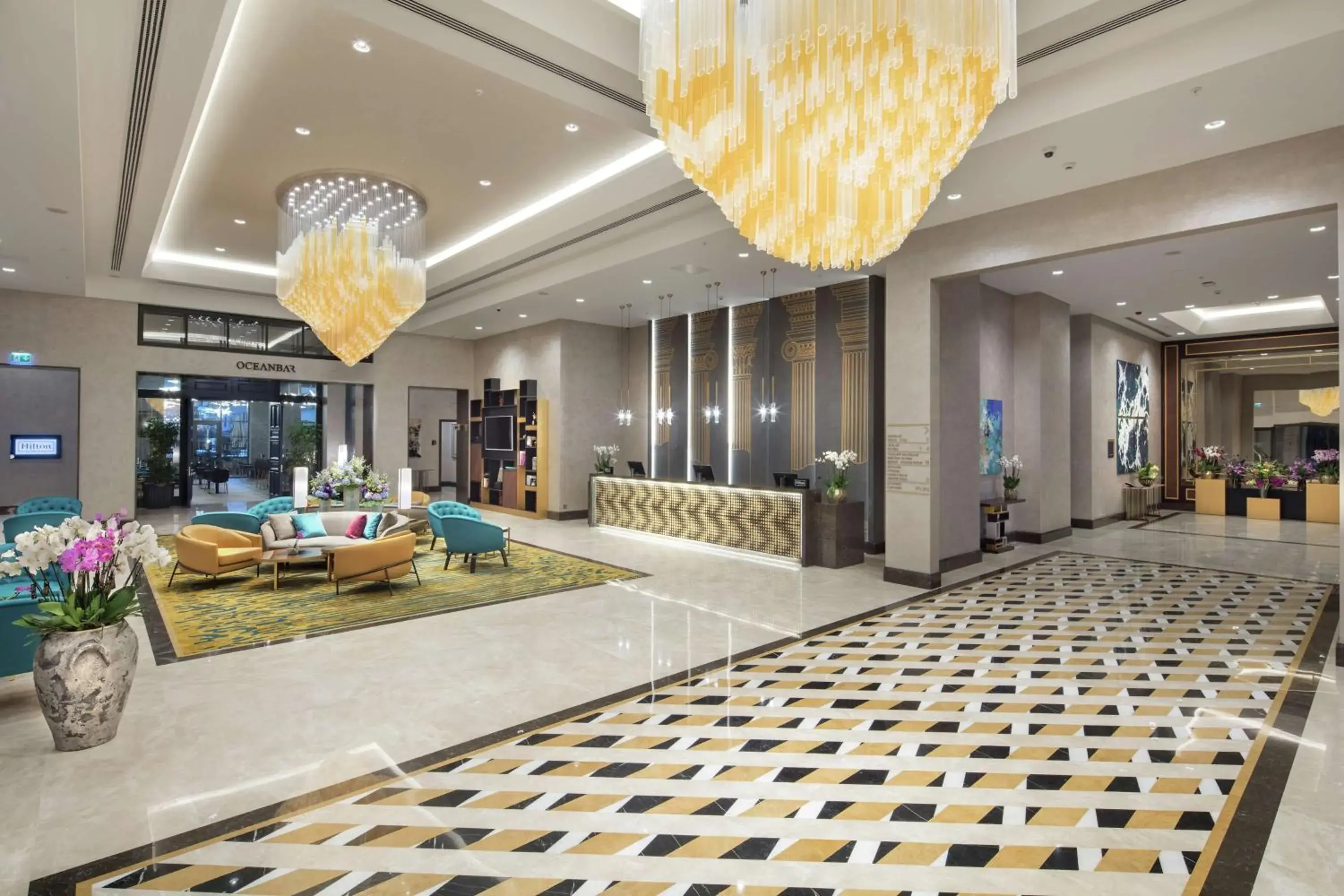 Lobby or reception, Lobby/Reception in Doubletree By Hilton Antalya City Centre